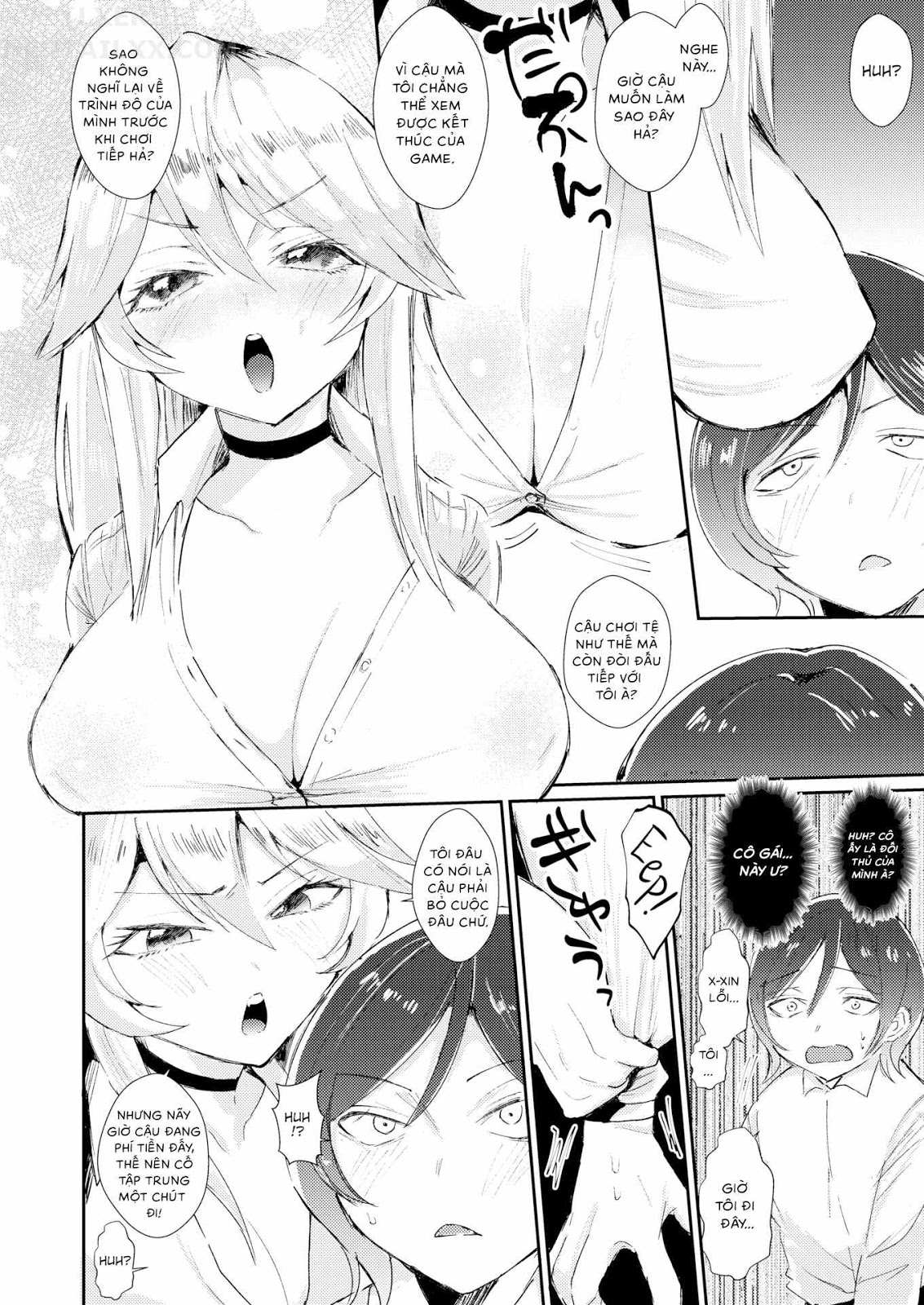 Đọc truyện hentai Virgin Gamer VS Kogal Oneshot