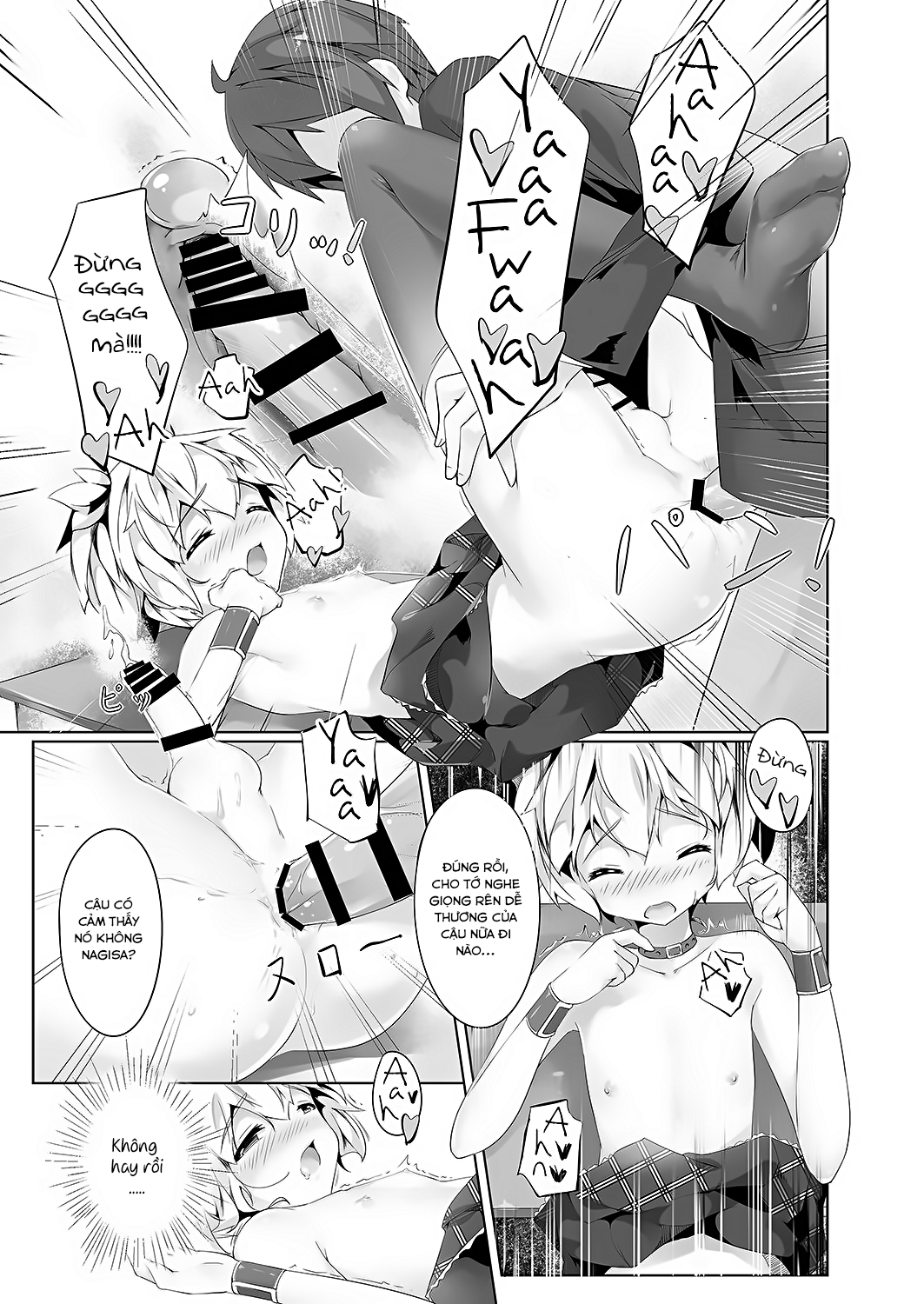 Đọc truyện hentai Ansatsu Otokonoko Kyoushitsu Oneshot