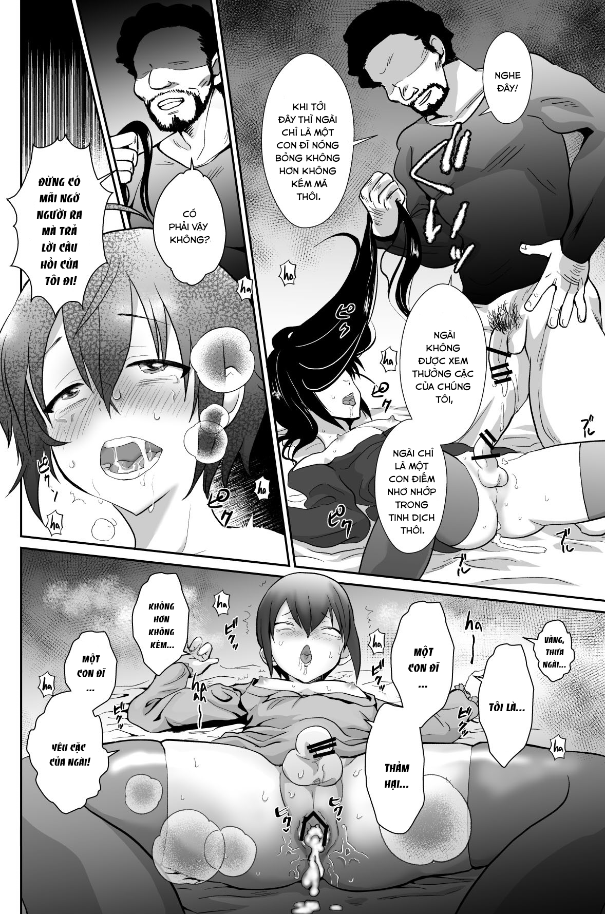 Đọc truyện hentai Kawaisou na Ouji-sama wa Warui Mahou de Oshiro no Mesu Benki ni Sarete Shimaimashita Chap 2