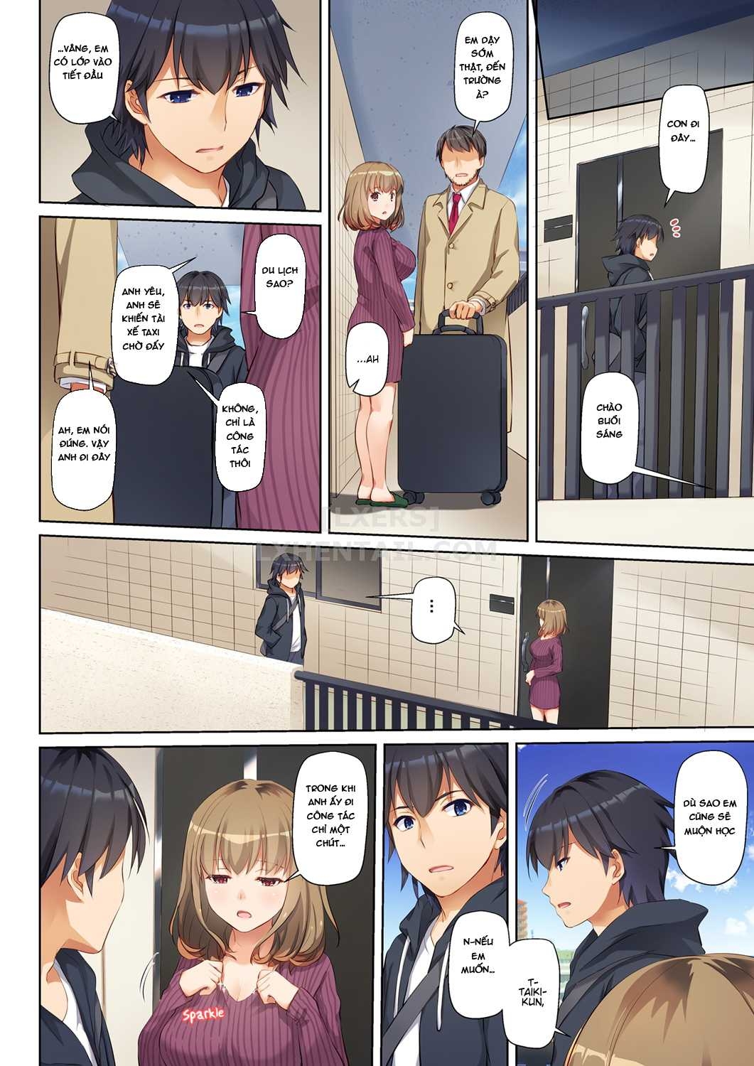 Đọc truyện hentai Hitozuma Osananajimi to Hitonatsu no Dekigoto Chap 1