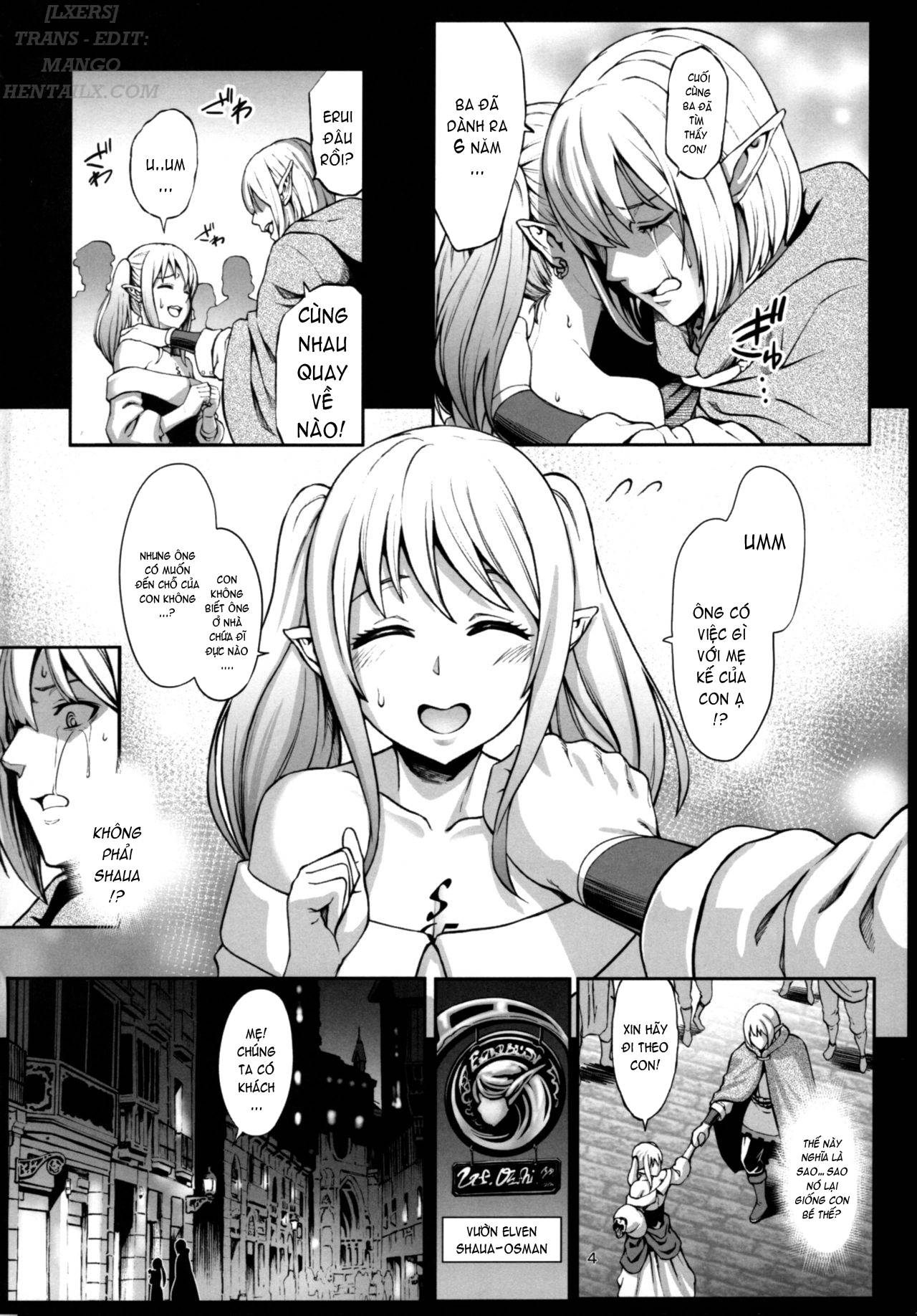 Đọc truyện hentai Houjou no Reizoku Elf 3 Oneshot