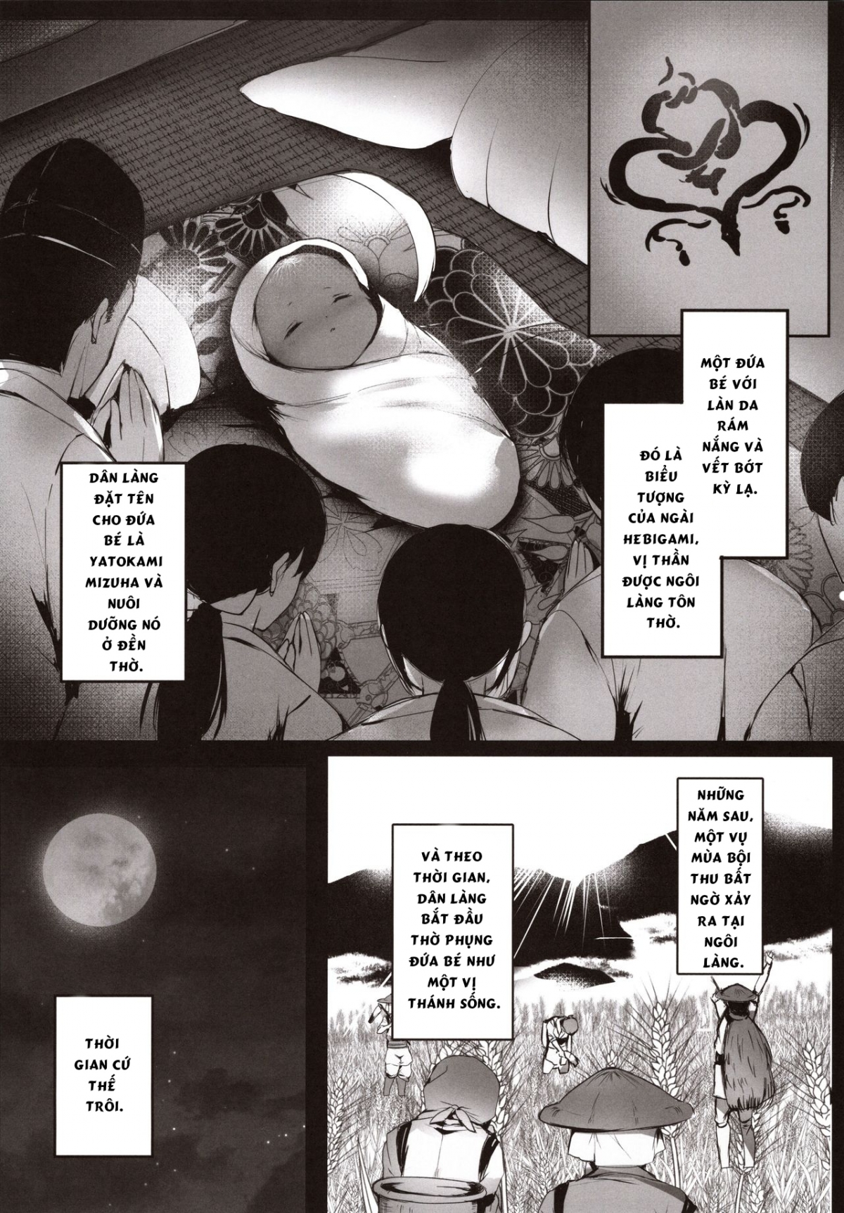Đọc truyện hentai Hebigami no Miko Chap 2