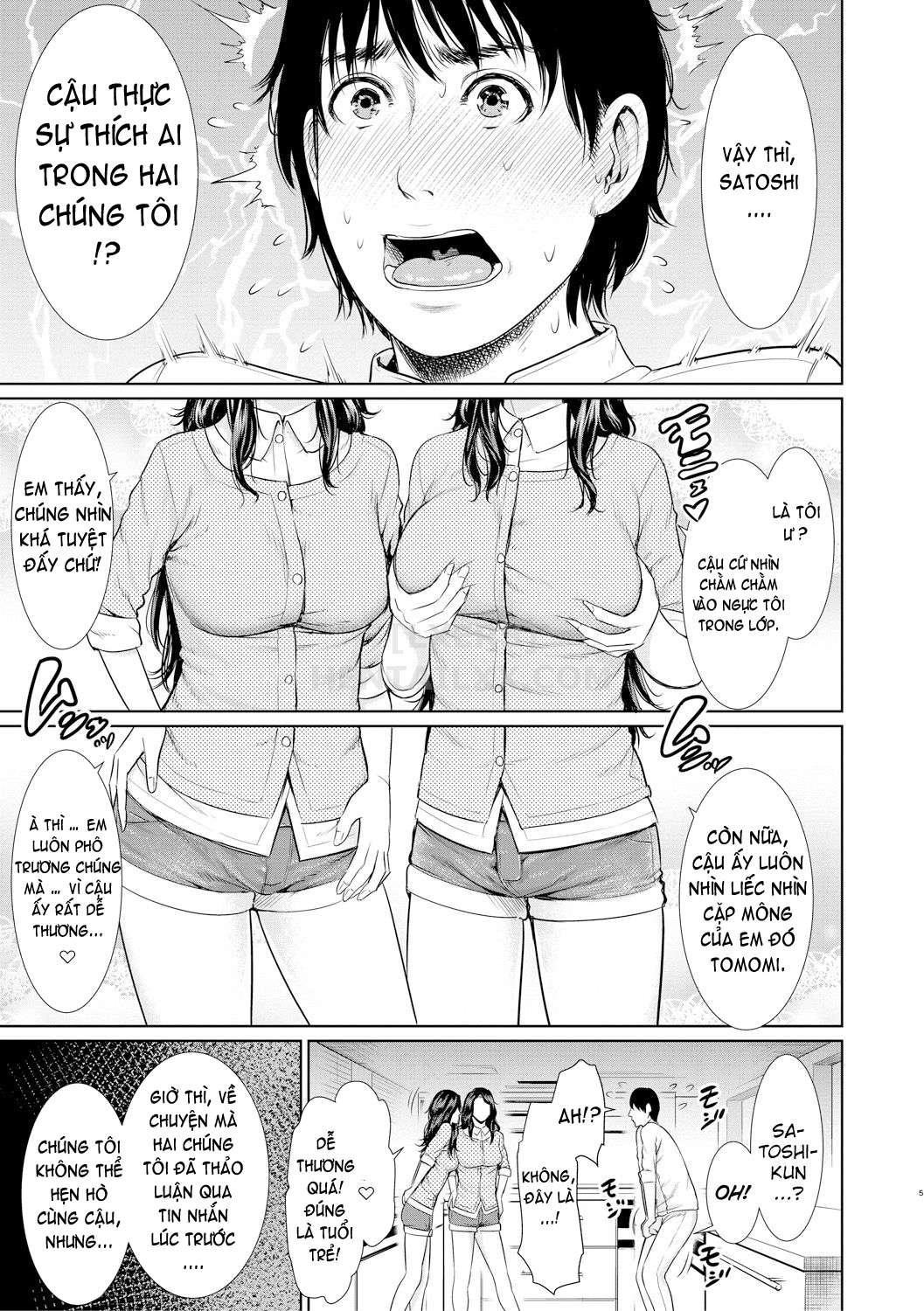 Đọc truyện hentai Sensei wa Seiyoku o Osaerarenai Chap 6 Double