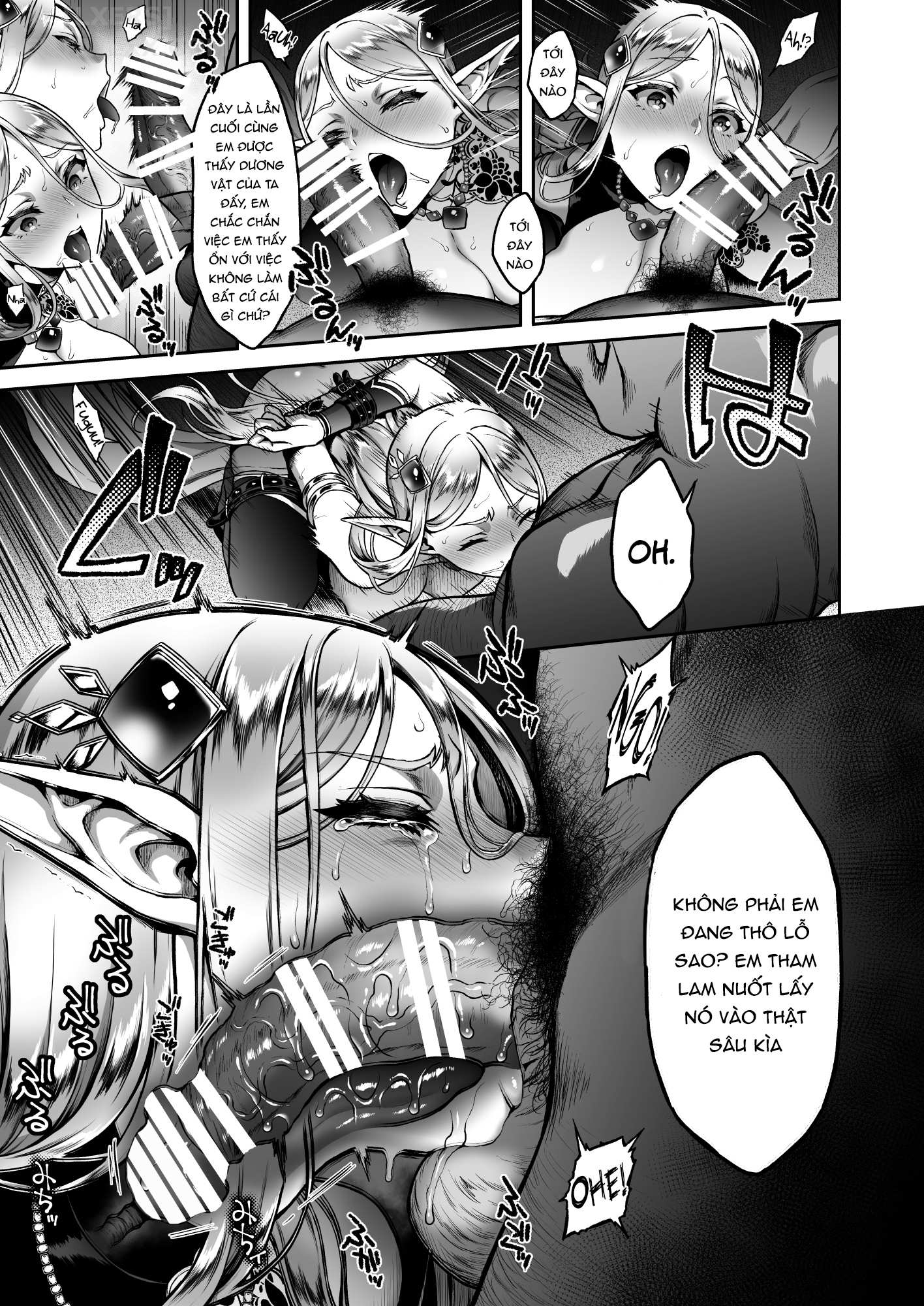 Đọc truyện hentai Tasogare No Shou Elf Chap 5