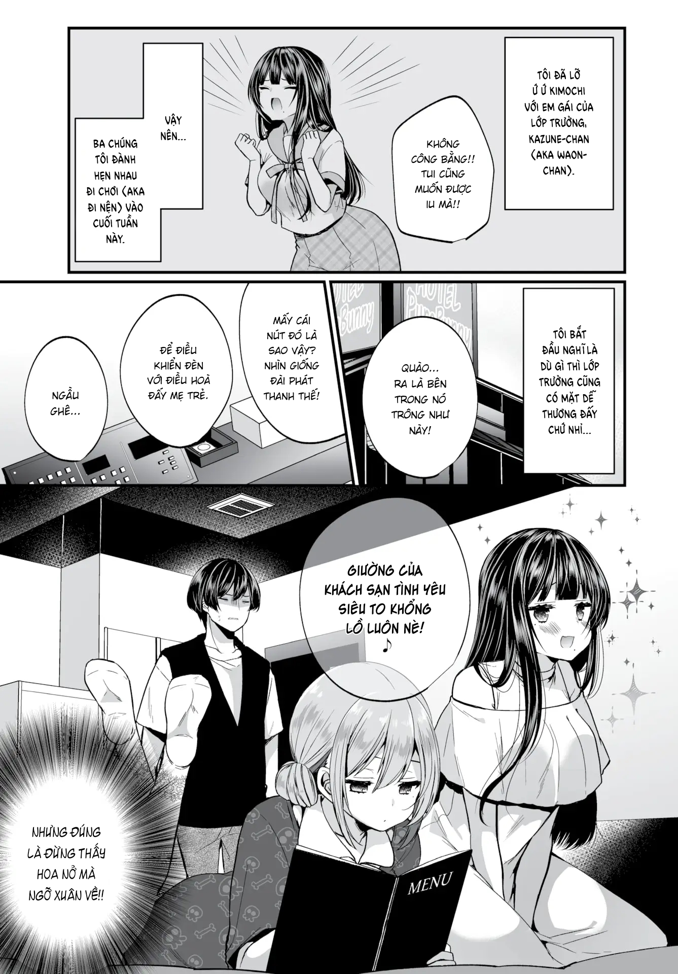 Đọc truyện hentai Gái Ngoan Lớp Tôi Hoá Ra Lại Là Dâm Nữ!? Chap 8 Chị Chị Em Em
