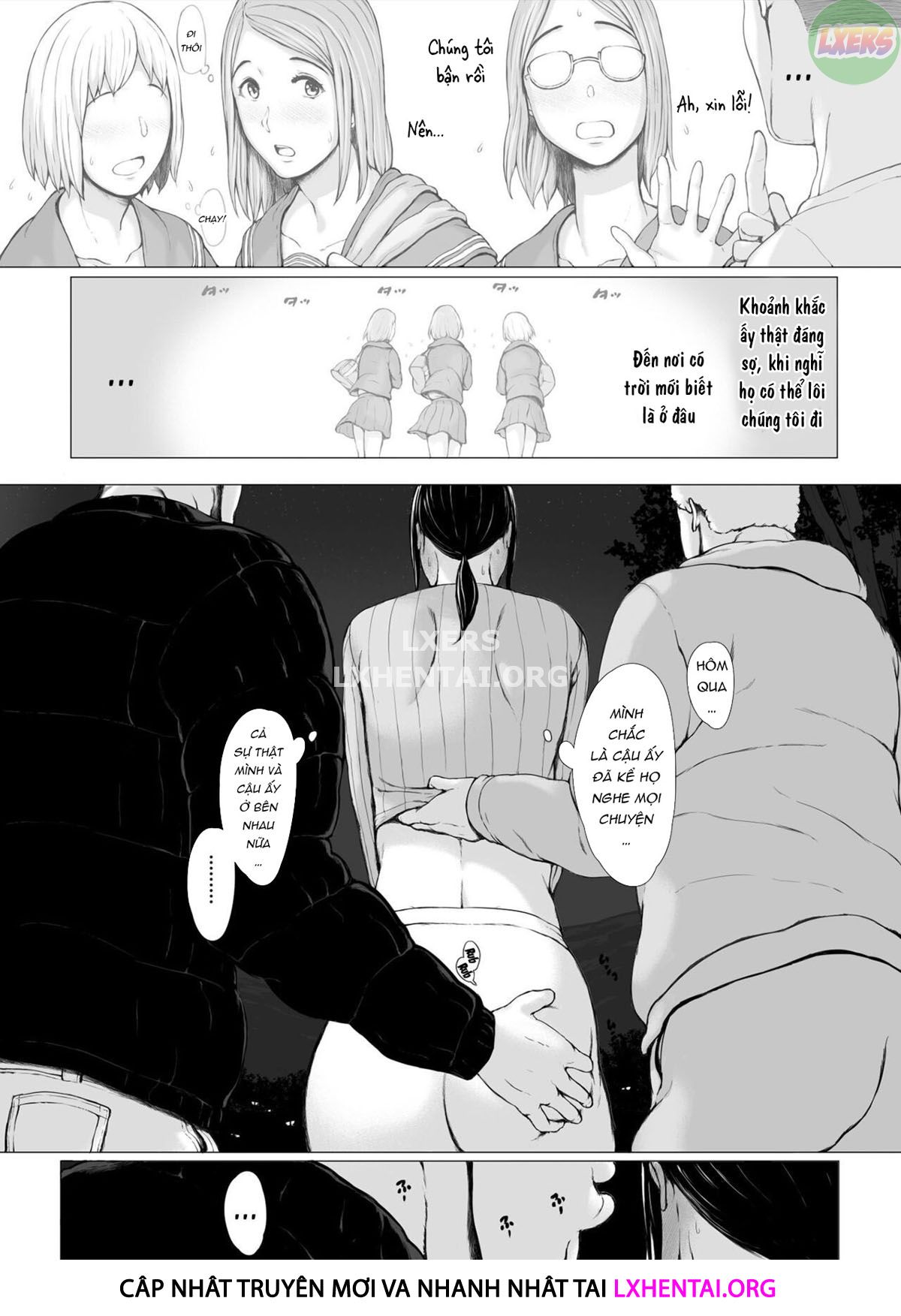Đọc truyện hentai Hahagui Ottori Okaasan ga Toshishita Yarichin ni Nerawareru Toki Chap 3A