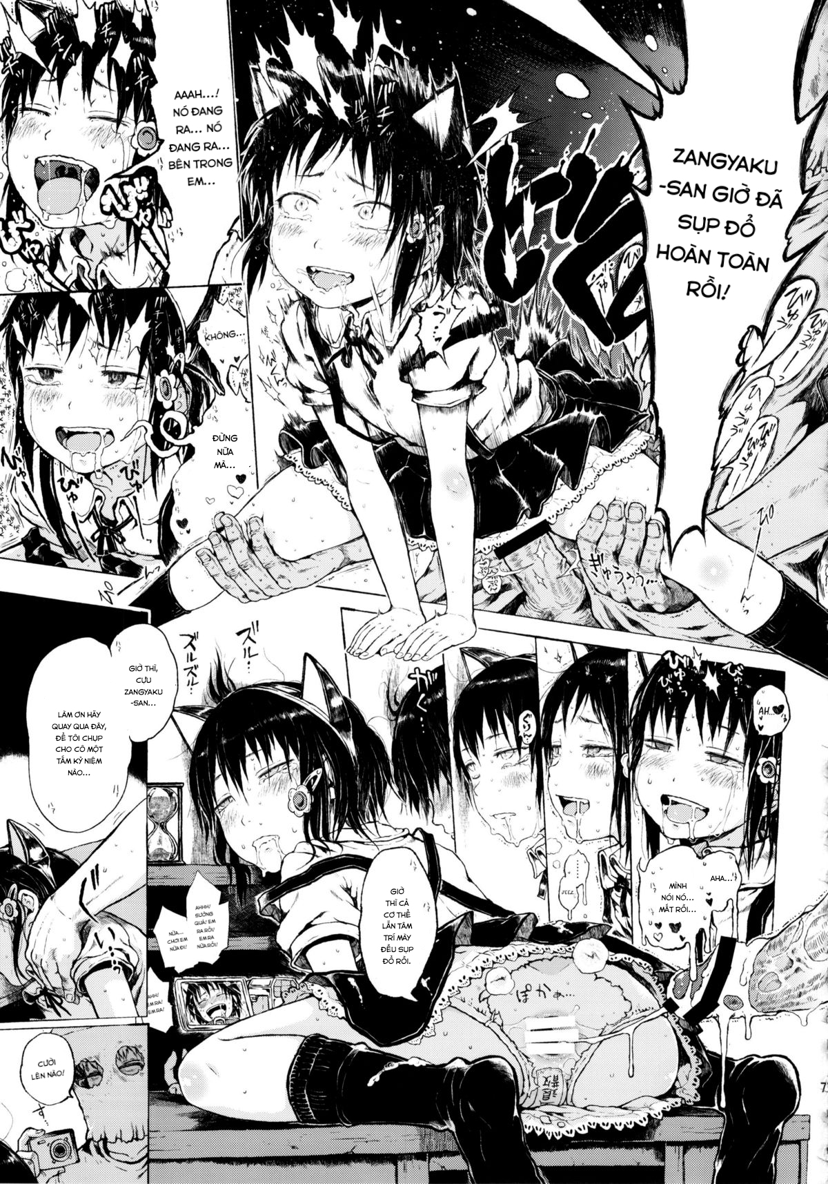 Đọc truyện hentai Cô bé ấy là một truyền thuyết đô thị! Chap 4