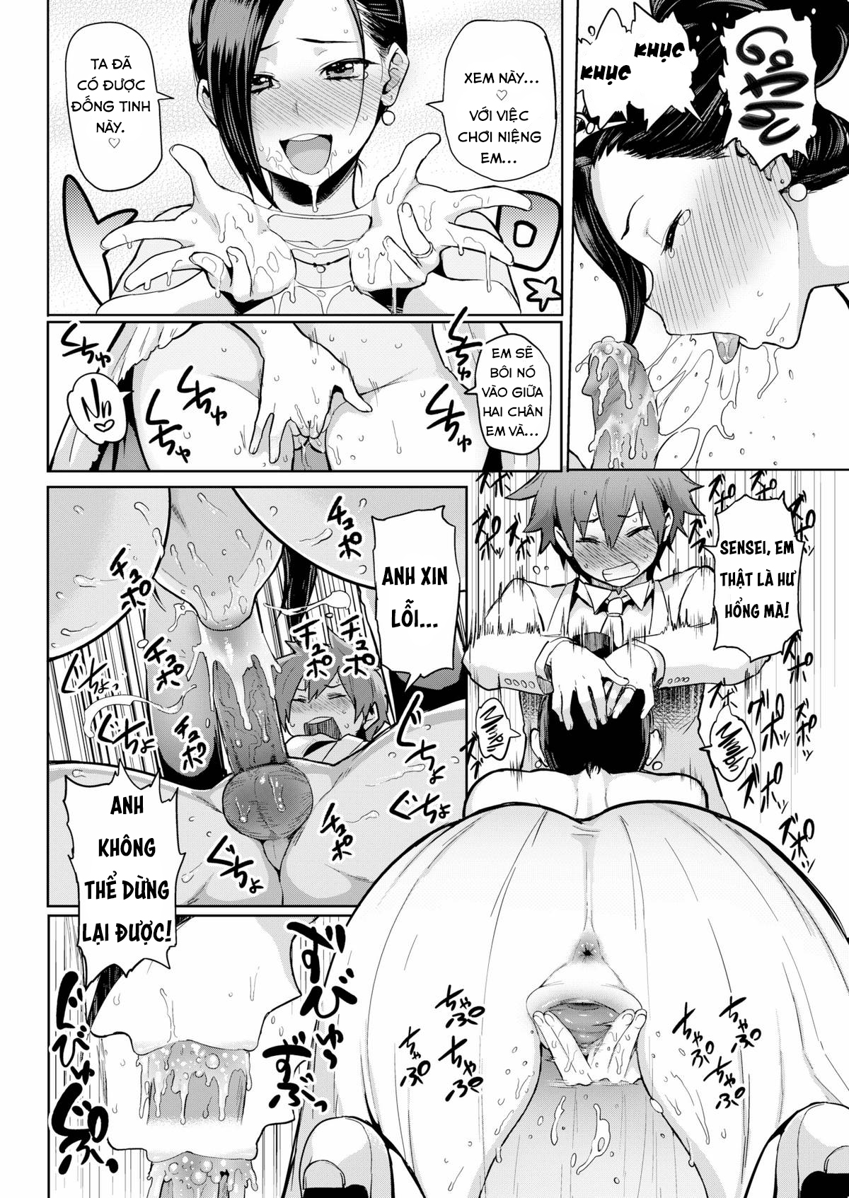 Đọc truyện hentai Sensei xinh đẹp của tôi Chap 5 [END]