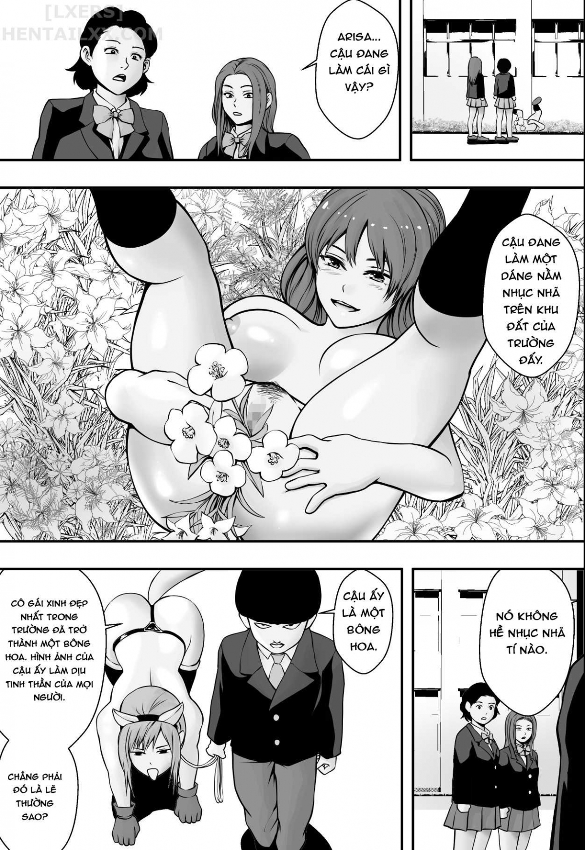 Đọc truyện hentai Mẹ thành chó, con gái thành chậu hoa. Oneshot