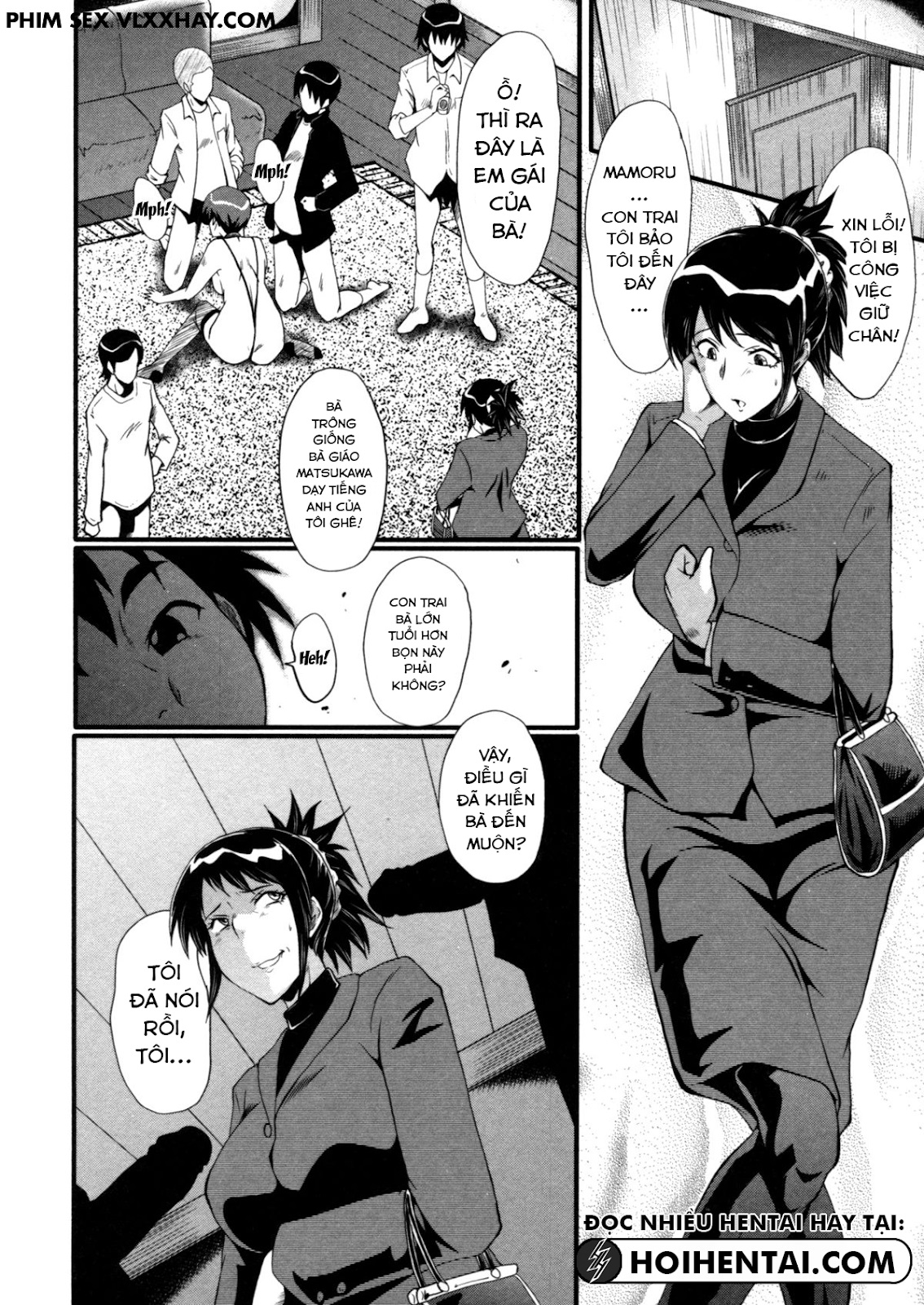Đọc truyện hentai Haha Wa Buzama Ni Koshi O Furu ~Gogo No Seibo-Tachi~ Chap 7 END