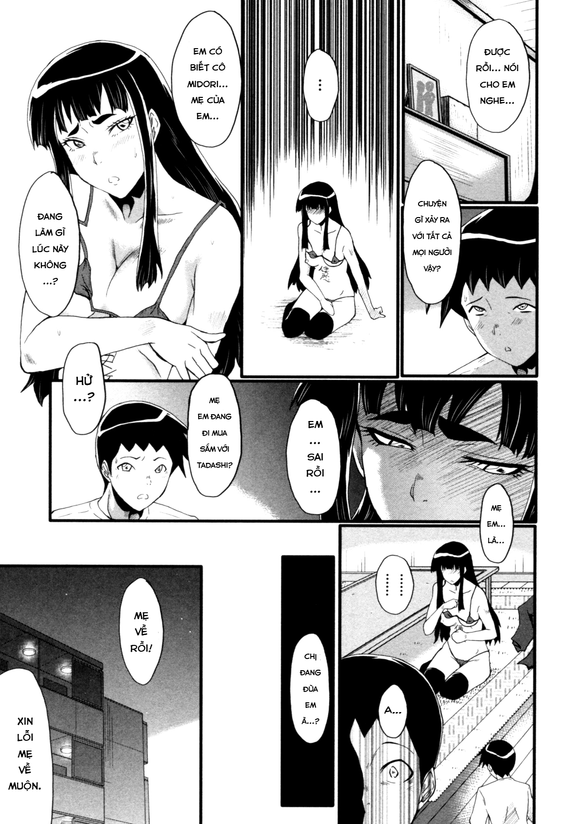 Đọc truyện hentai Haha Wa Buzama Ni Koshi O Furu ~Gogo No Seibo-Tachi~ Chap 2