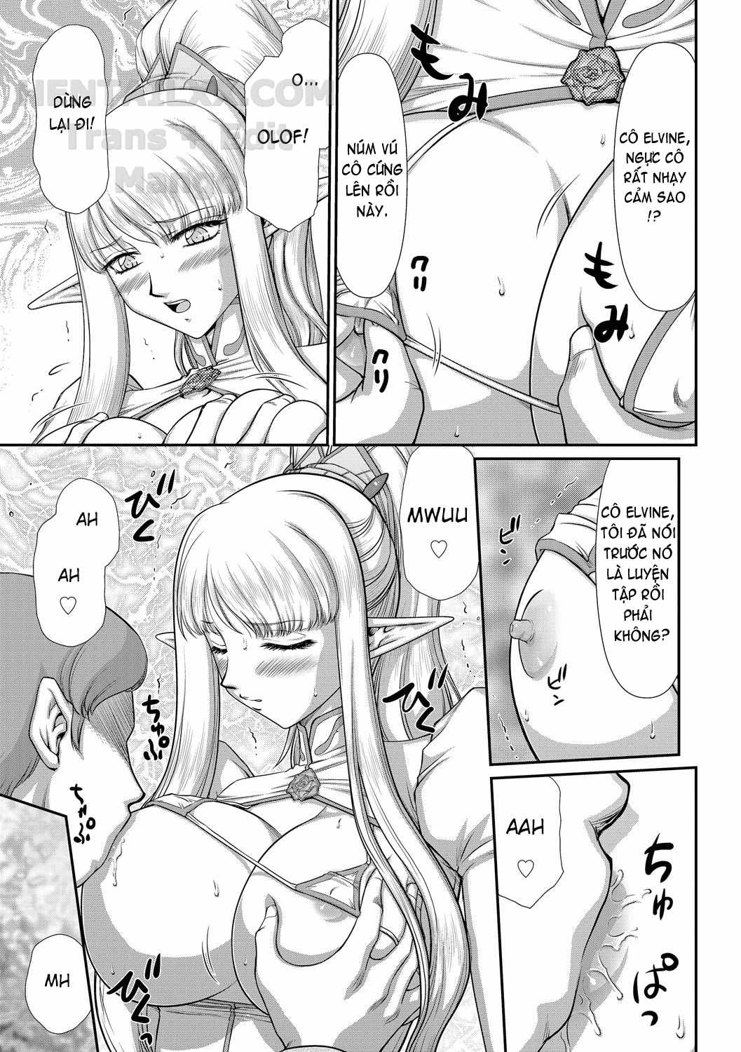 Đọc truyện hentai Inraku No Seijo Elvine Chap 8