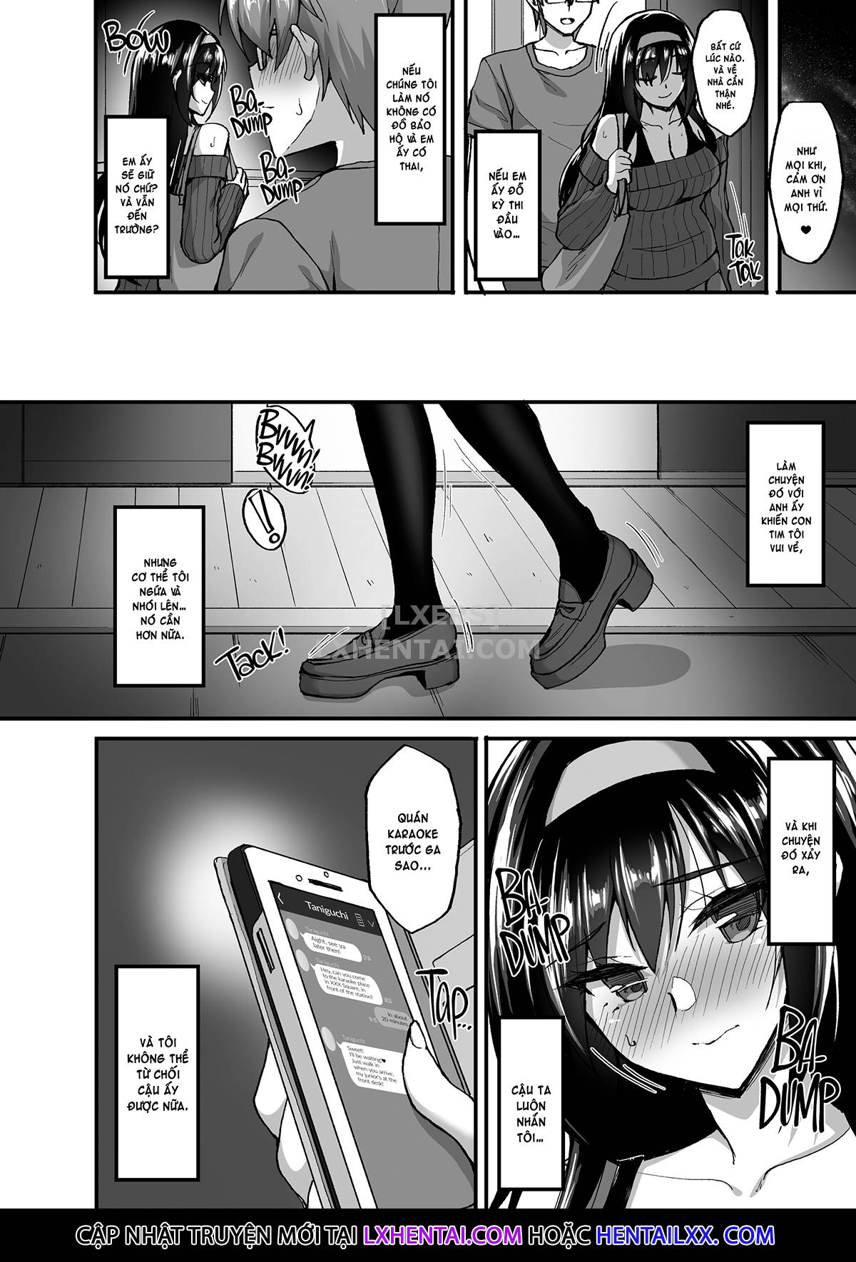 Đọc truyện hentai Netorare Kouhai Kanojo Chap 3 A Body and Mind Craving Pleasure