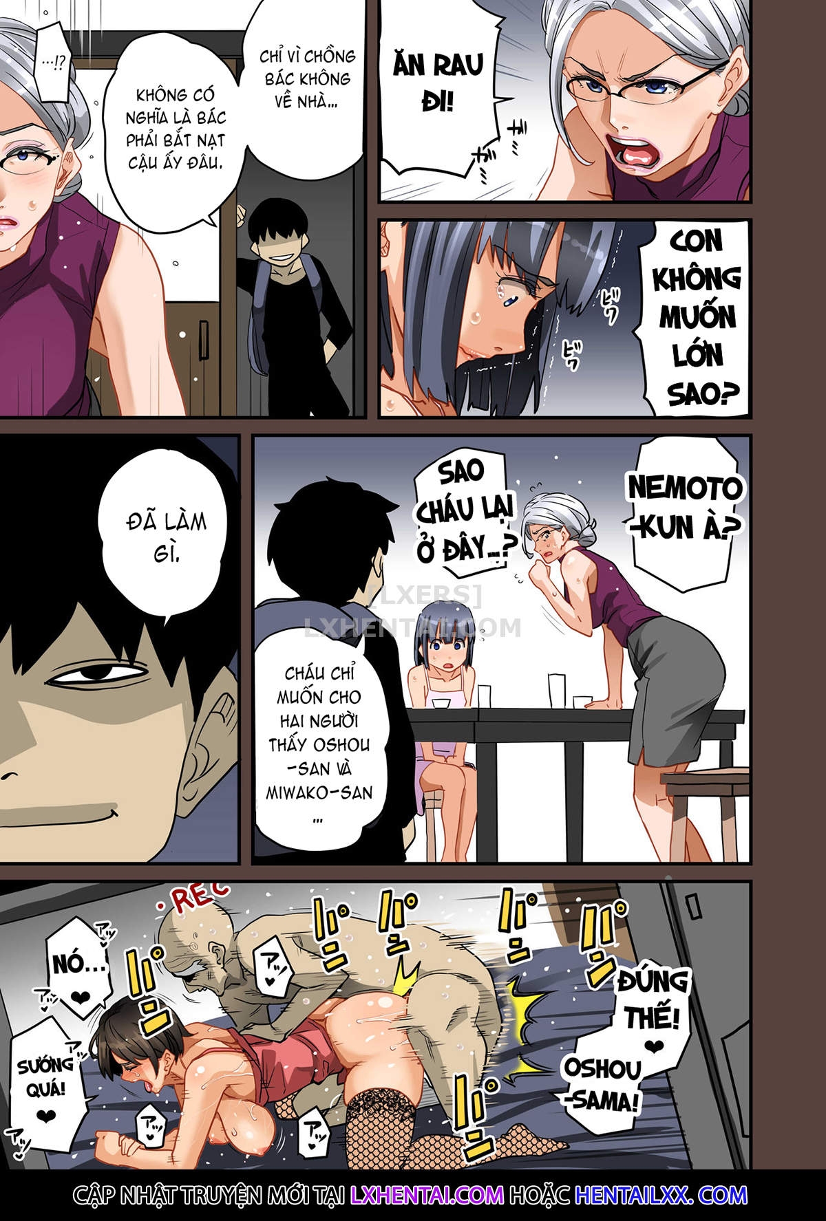 Đọc truyện hentai Gia Tộc Dâm Loàn Chap 5