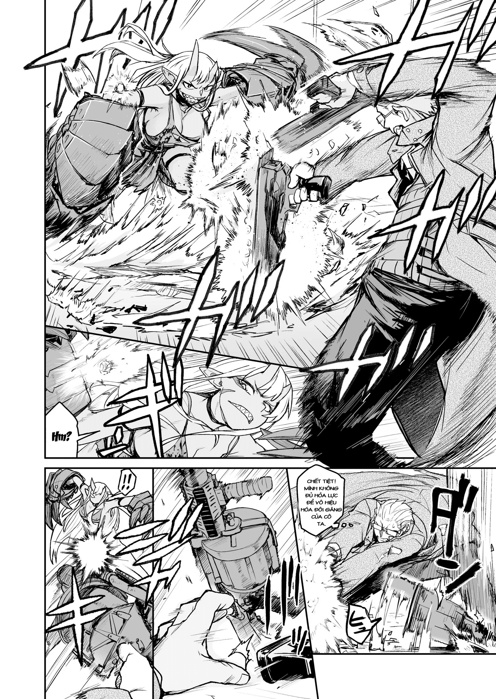 Đọc truyện hentai Ogre gun smoke - Oneshot