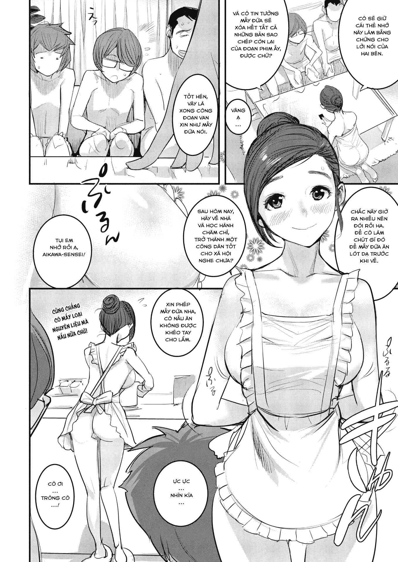 Đọc truyện hentai Đụ Thư Thái Cùng Cô Giáo Cuồng Dâm Mới Cưới Chồng! Oneshot