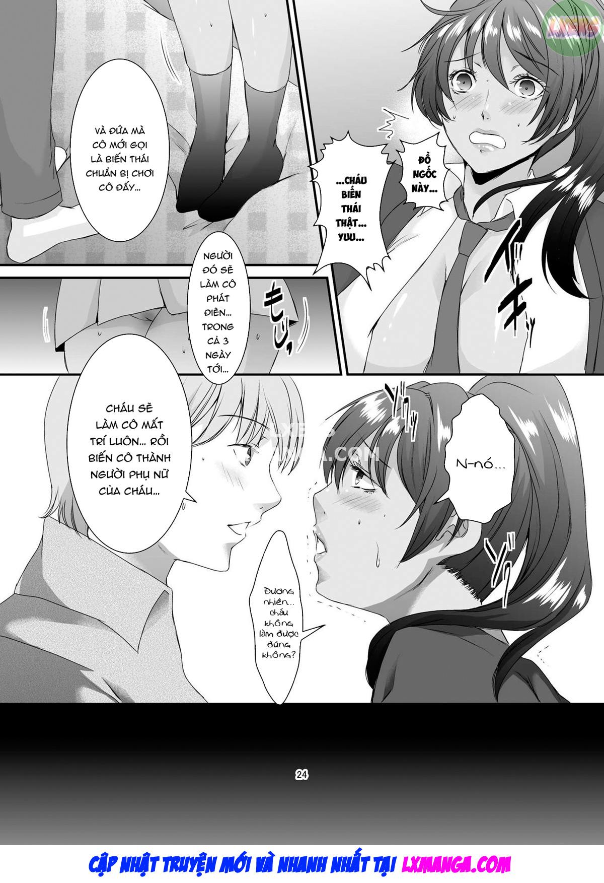 Đọc truyện hentai Oku-sama wa Moto Yariman Chap 8 END