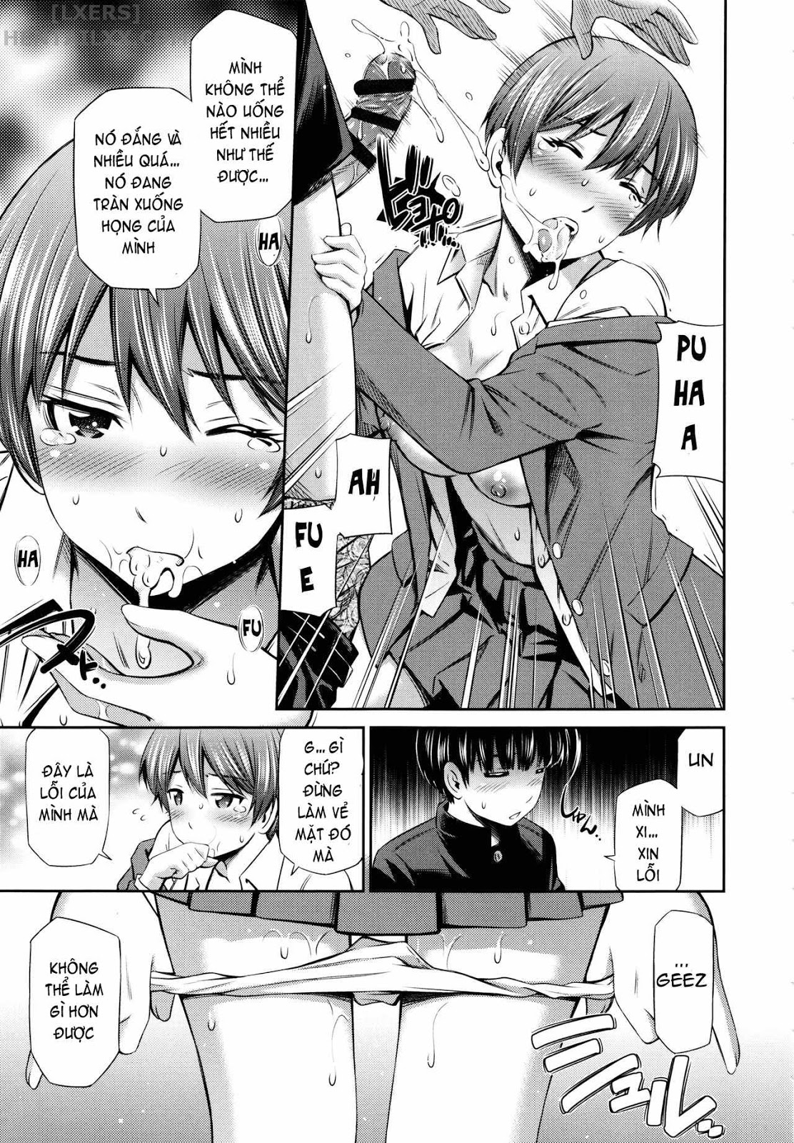 Đọc truyện hentai Hokenshitsu no Sagara Sensei Chap 4