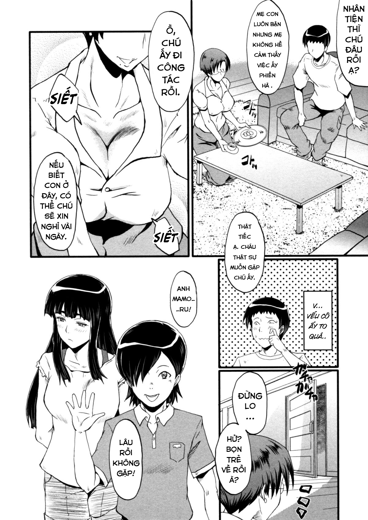 Đọc truyện hentai Haha Wa Buzama Ni Koshi O Furu ~Gogo No Seibo-Tachi~ Chap 1