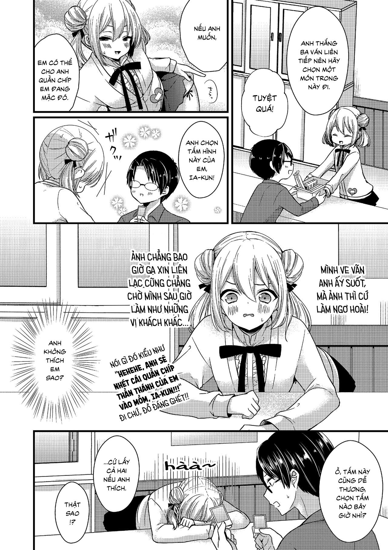 Đọc truyện hentai Anh không thích em sao? Oneshot