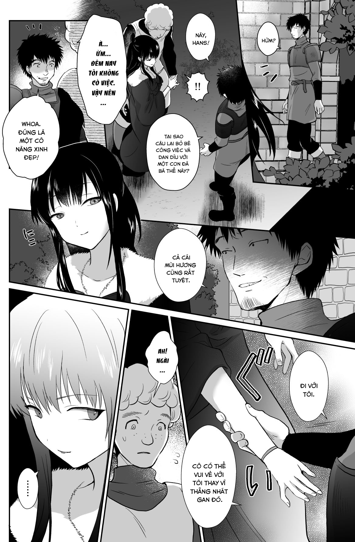 Đọc truyện hentai Kawaisou na Ouji-sama wa Warui Mahou de Oshiro no Mesu Benki ni Sarete Shimaimashita Chap 2