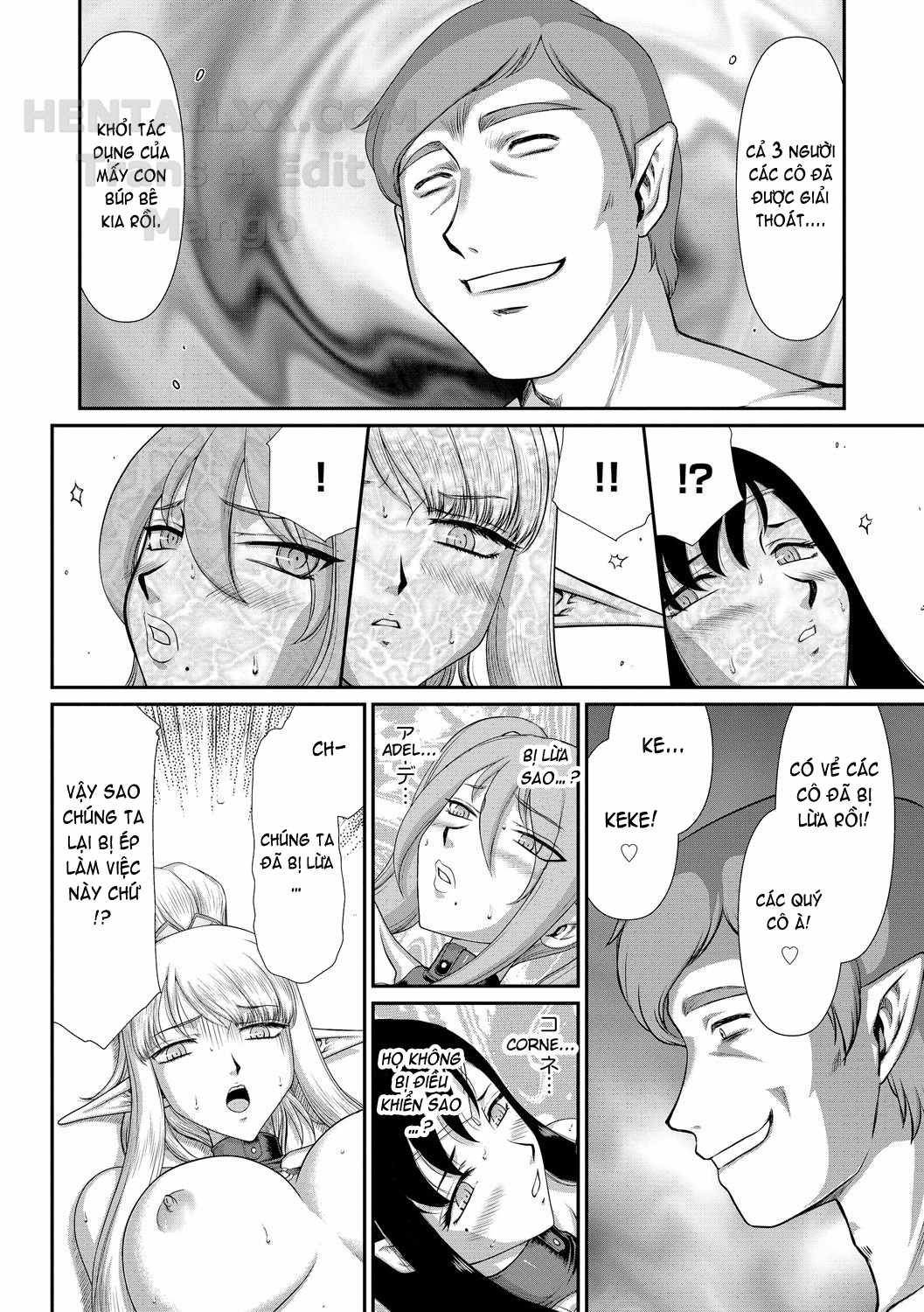 Đọc truyện hentai Inraku No Seijo Elvine Chap 10 END