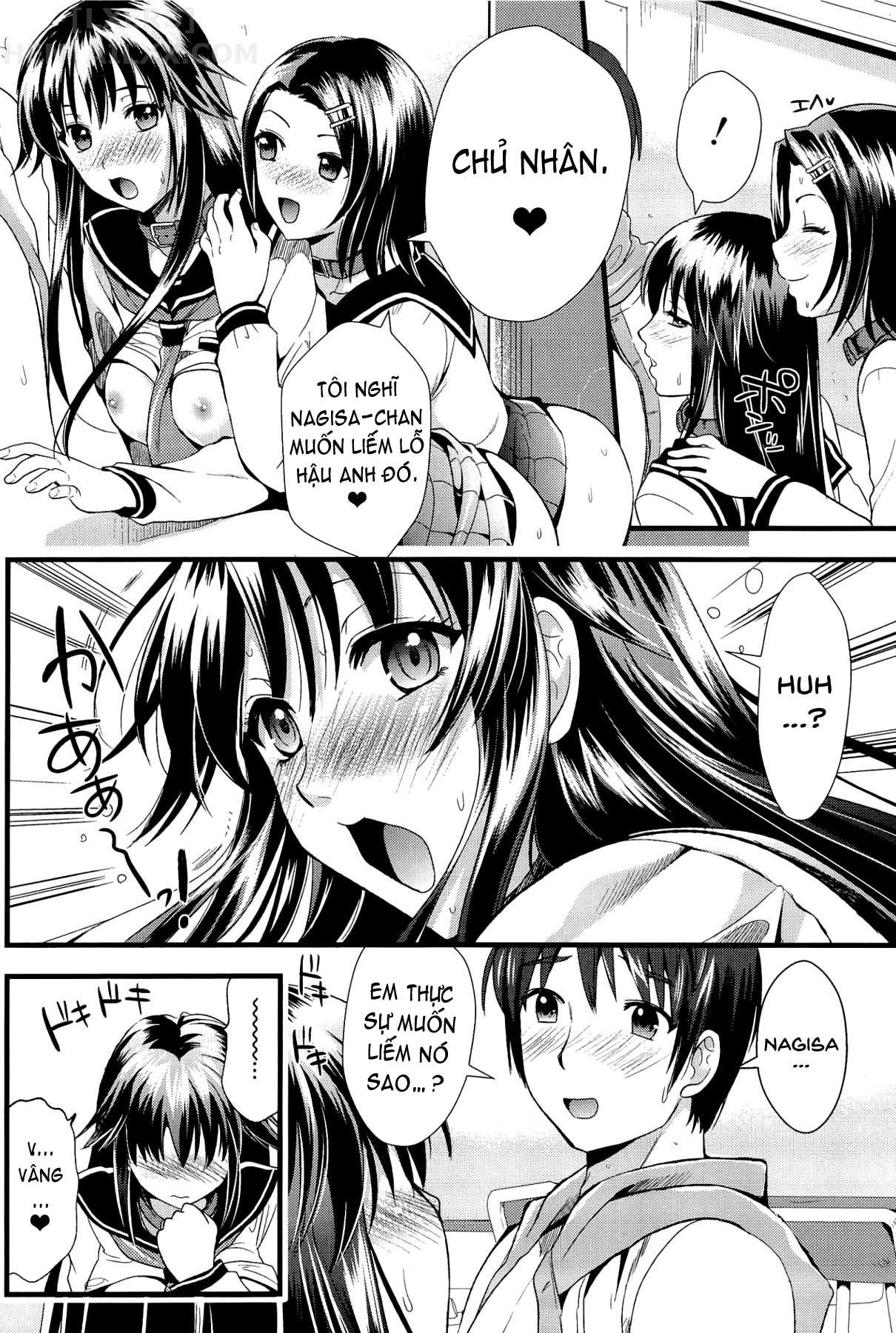 Đọc truyện hentai Boku to Kanojo no Shujuu Kankei Chap 3