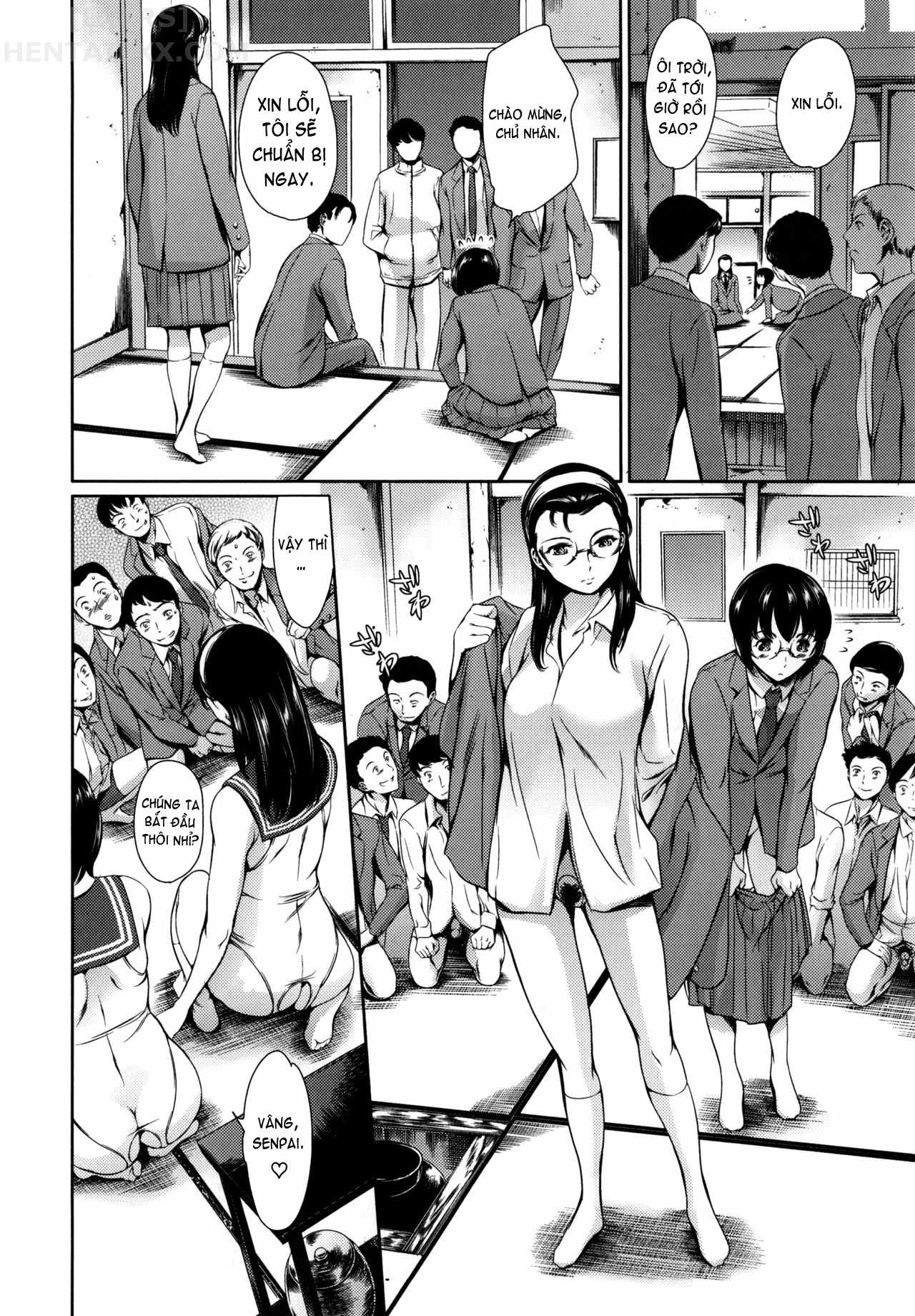 Đọc truyện hentai Houkago Dorei Club +1 Chap 3