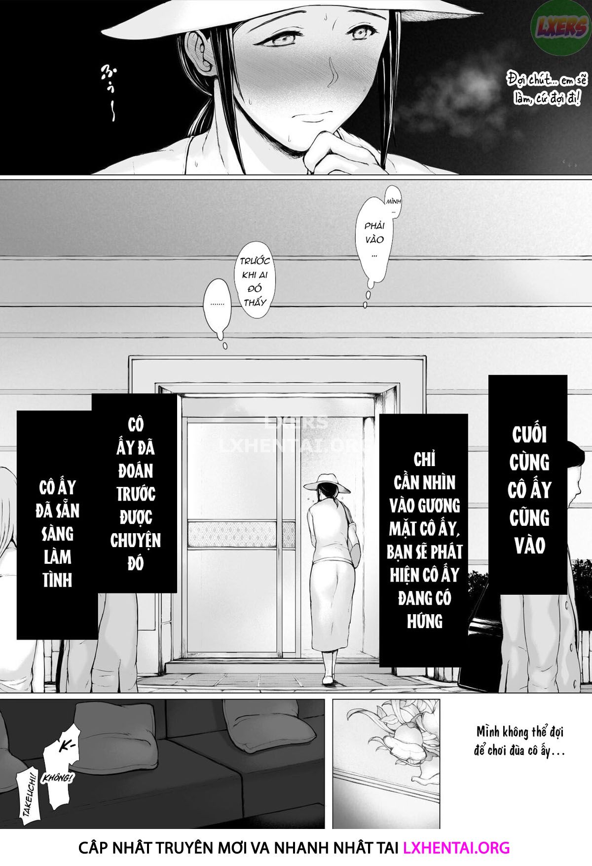 Đọc truyện hentai Hahagui Ottori Okaasan ga Toshishita Yarichin ni Nerawareru Toki Chap 3C | END