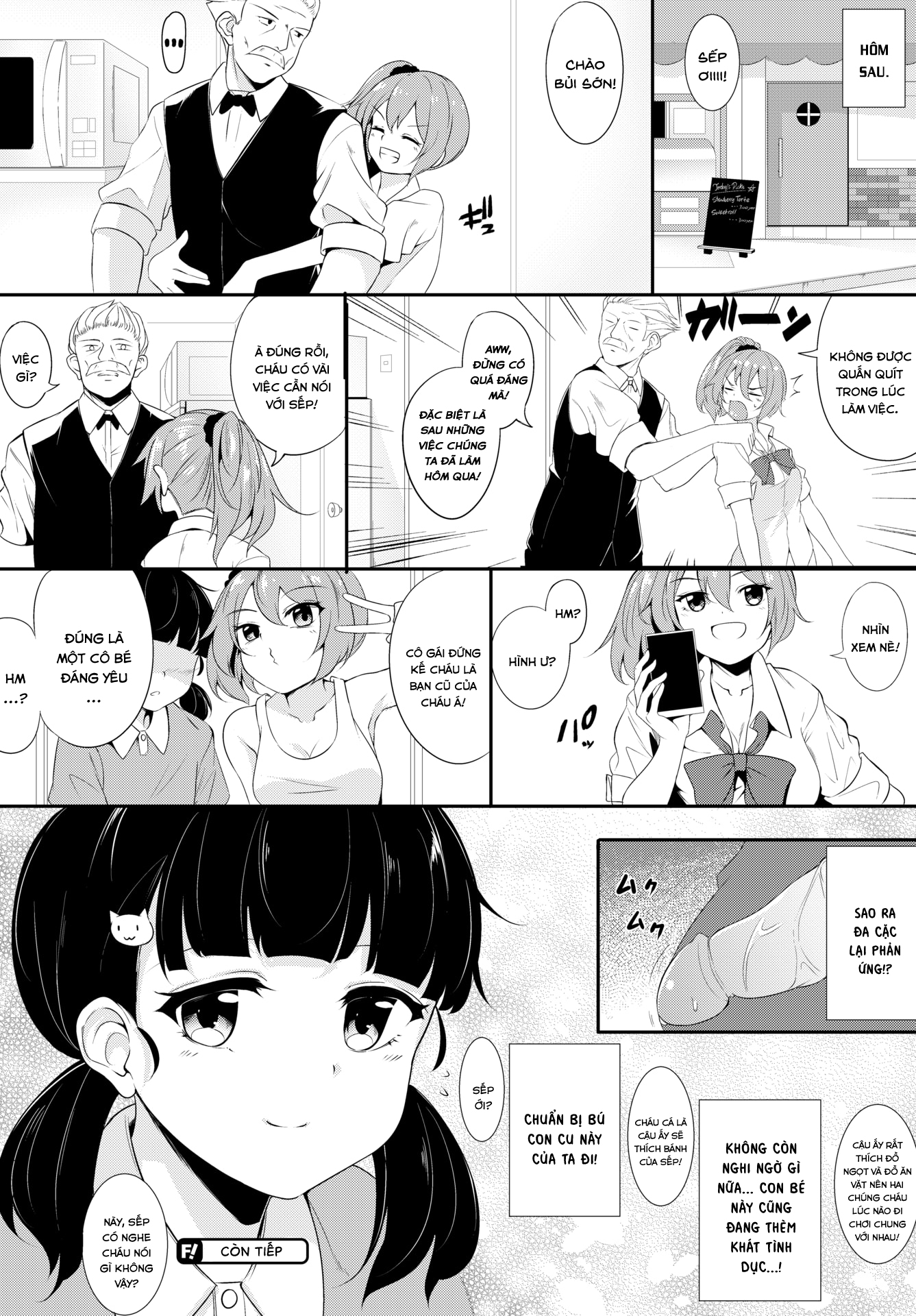 Đọc truyện hentai Bị Ép Phải Ra Tại Tiệm Đồ Ngọt Cuối Phố Chap 1