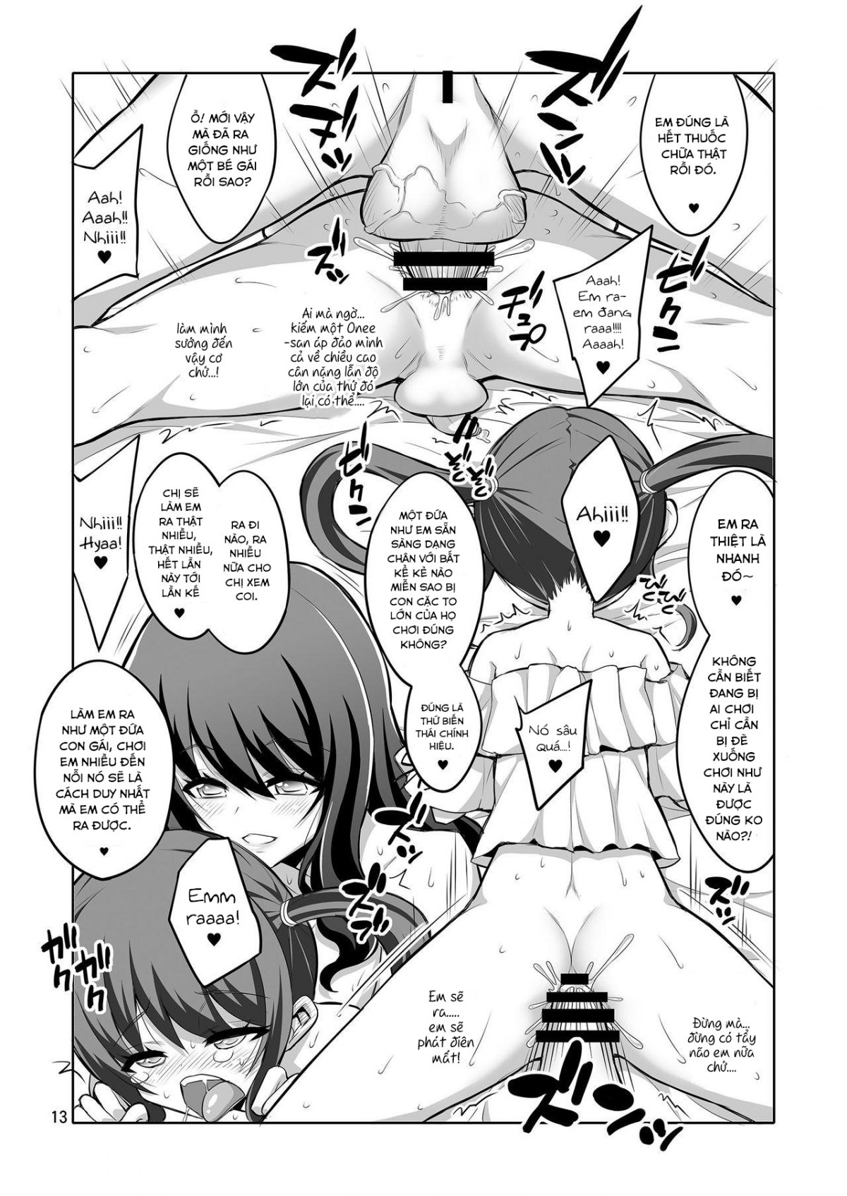 Đọc truyện hentai Futanari Onee-san x Otokonoko Gyaku Anal Fuuzoku Mesu Ochi Choukyou Oneshot