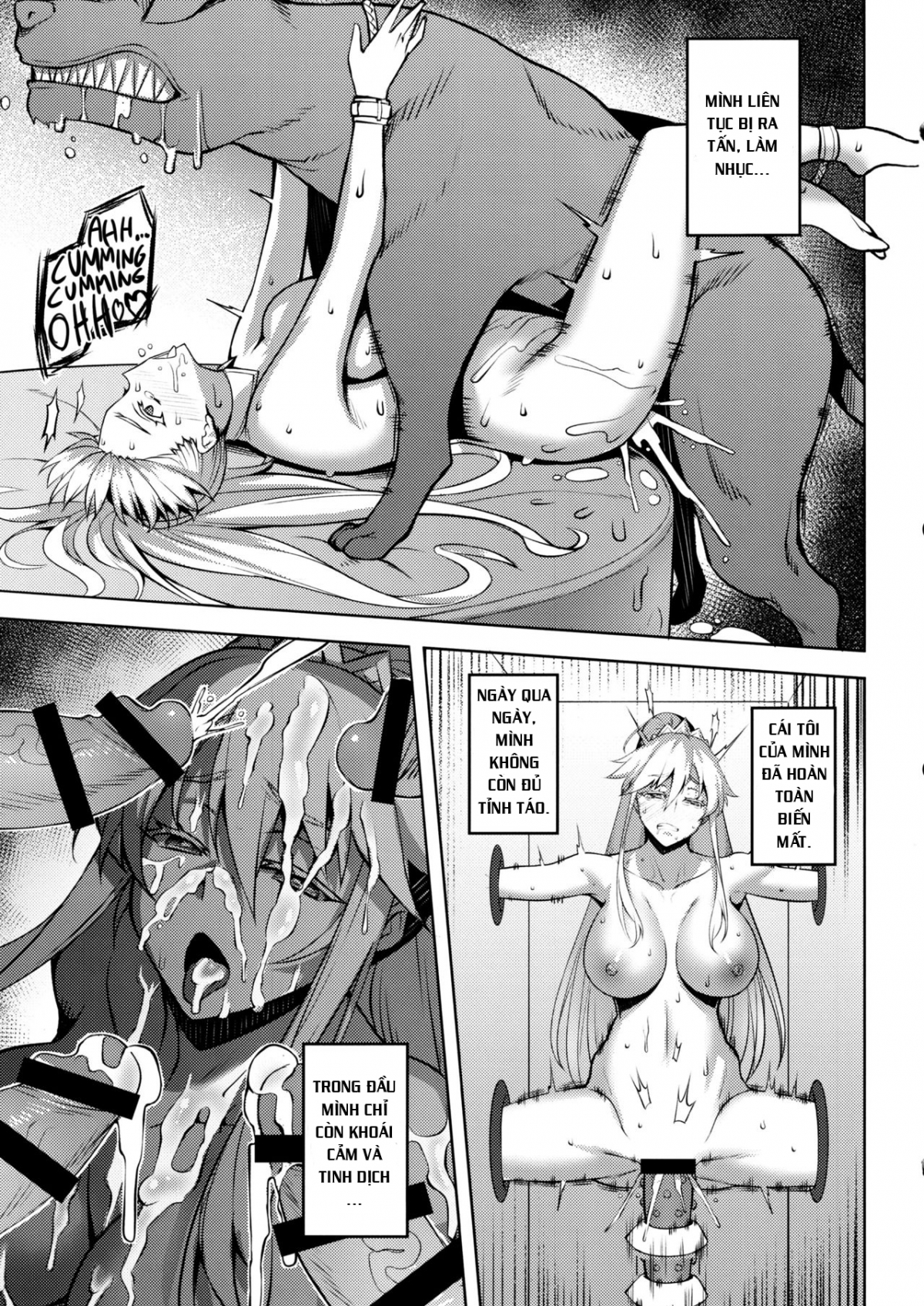 Đọc truyện hentai Eikou no Rakujitsu Oneshot