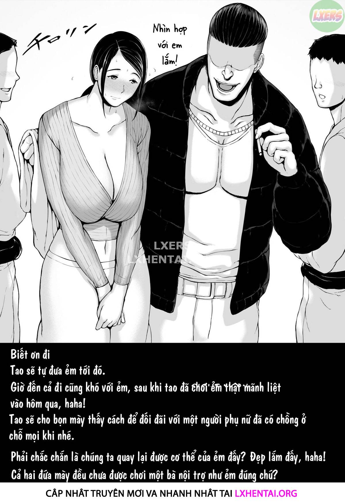 Đọc truyện hentai Hahagui Ottori Okaasan ga Toshishita Yarichin ni Nerawareru Toki Chap 2B
