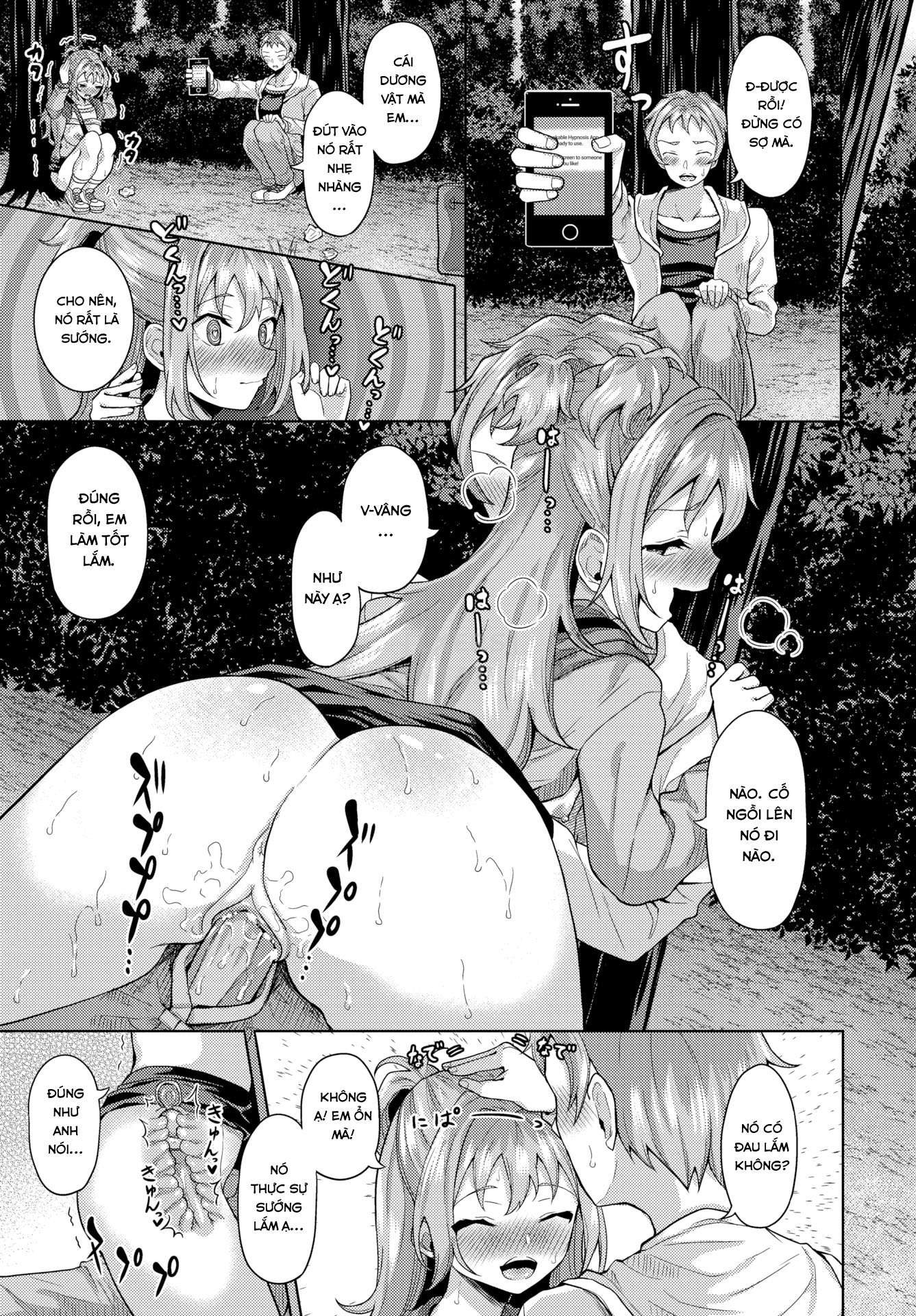 Đọc truyện hentai Ứng dụng thôi miên - Gái ngoan ra không ngừng vì cặc tôi - Chap 5