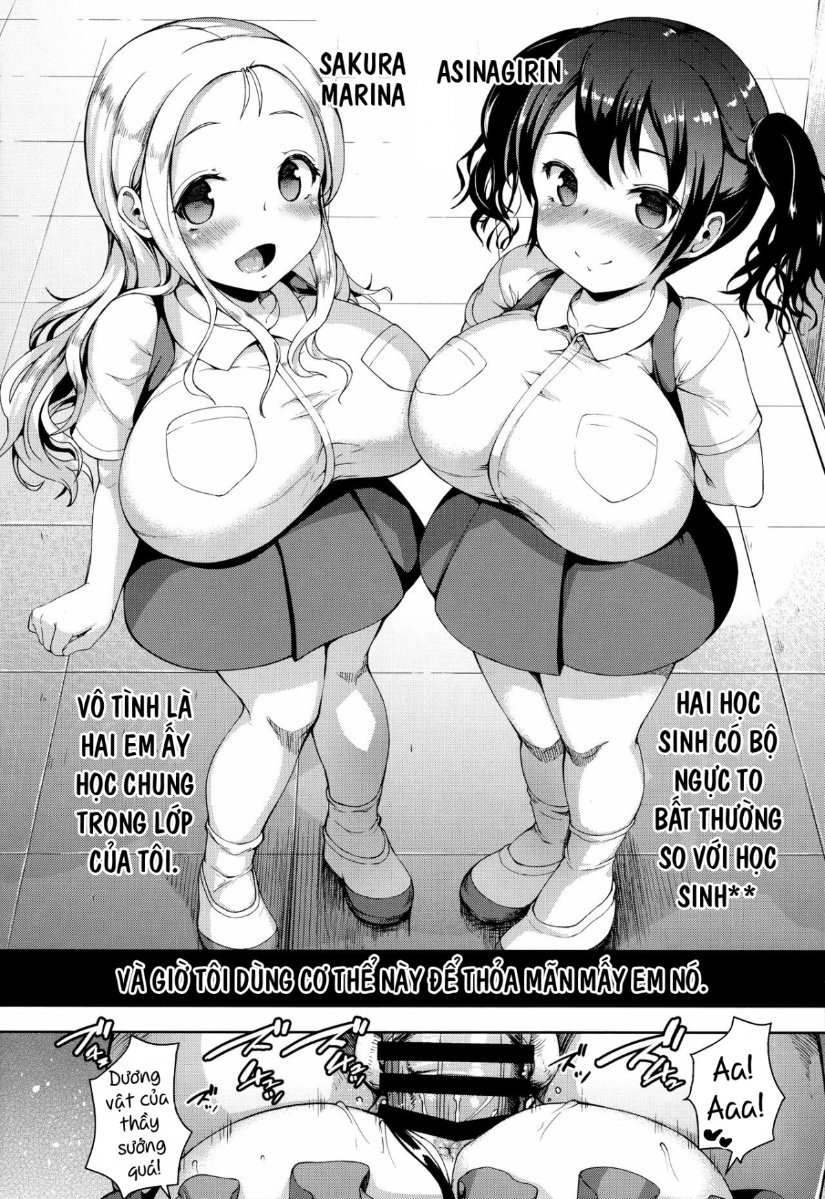 Đọc truyện hentai JS Gakuen Chap 1