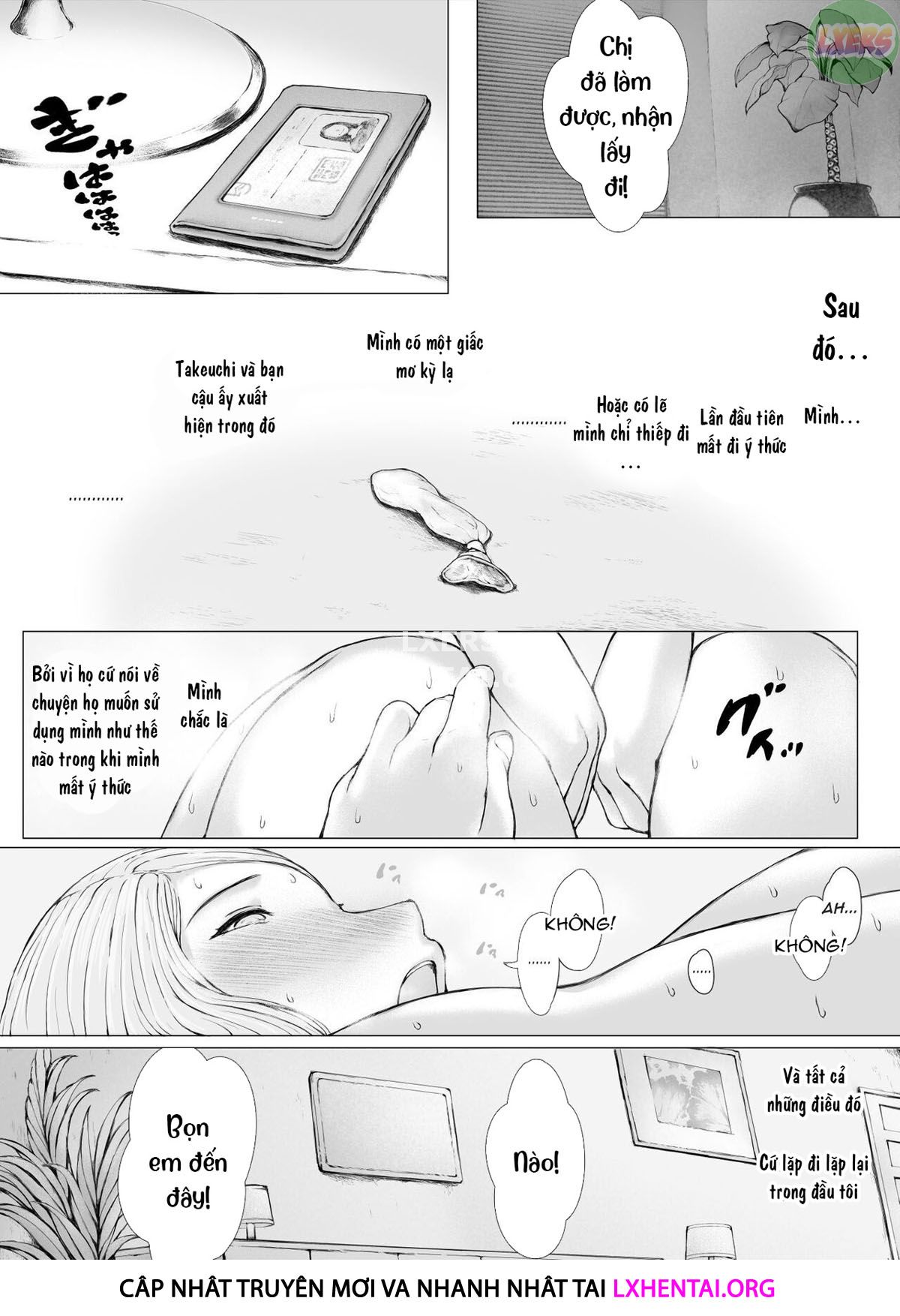 Đọc truyện hentai Hahagui Ottori Okaasan ga Toshishita Yarichin ni Nerawareru Toki Chap 3B