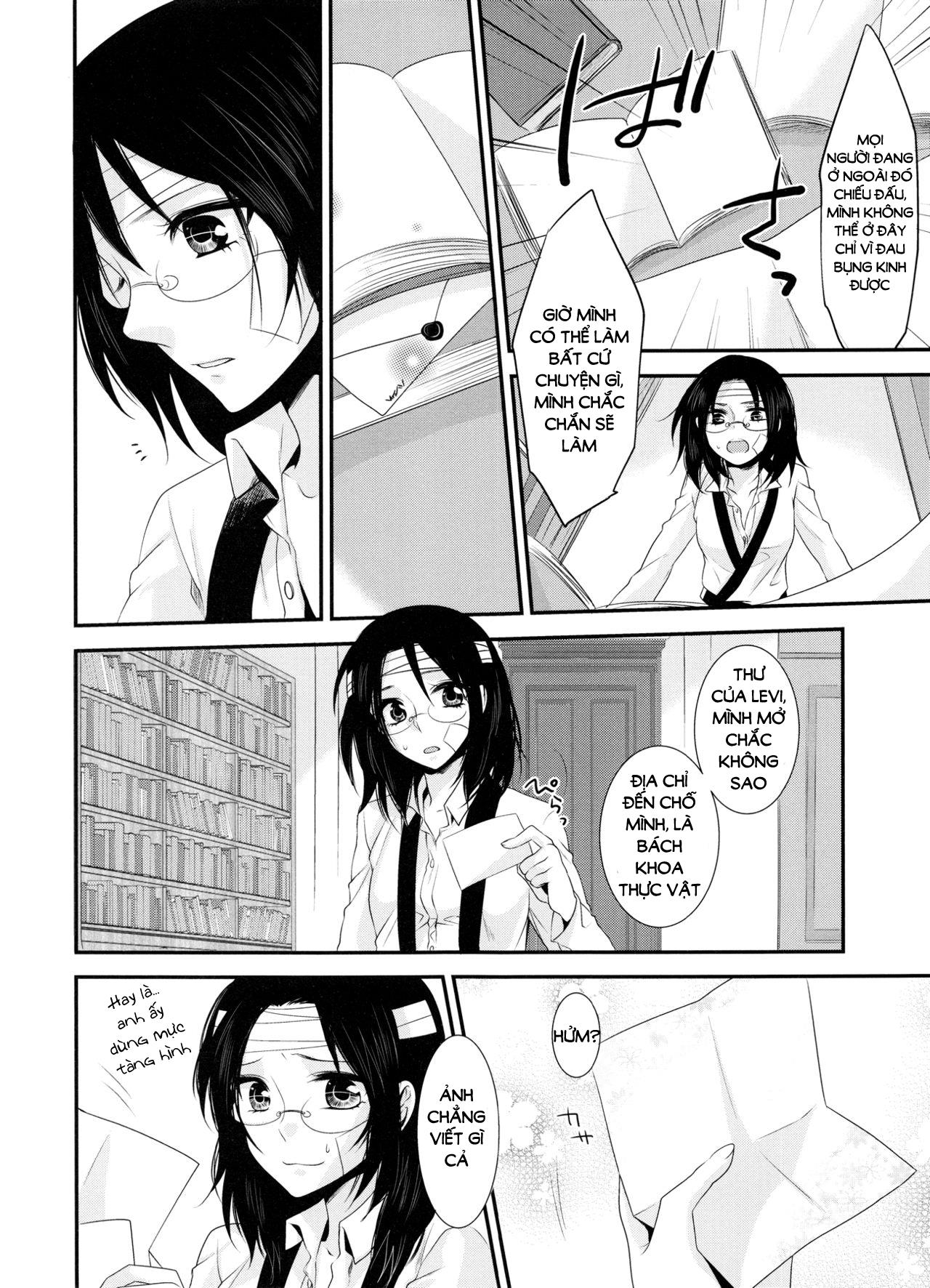 Đọc truyện hentai Kiss me once again (Shingeki no Kyojin) Chap 5