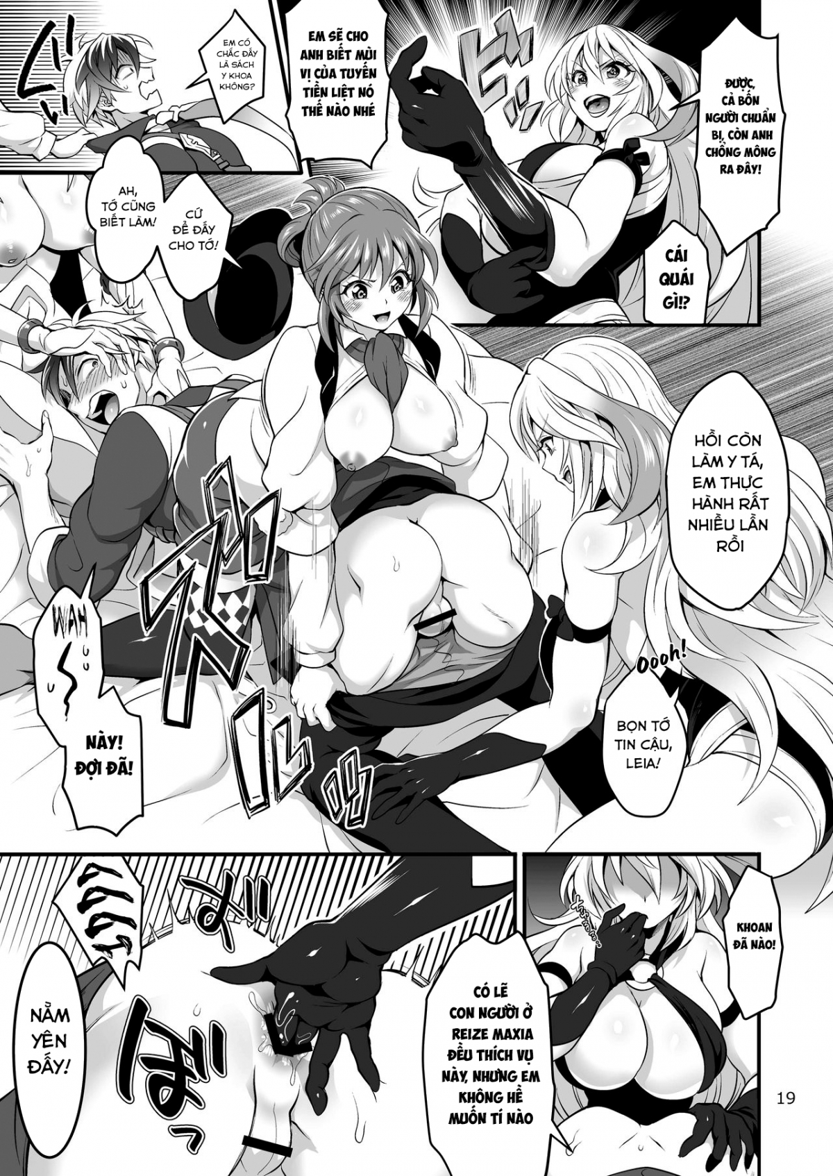 Đọc truyện hentai Happou Bijin Kyoku (Tales of Xillia) Chap 1