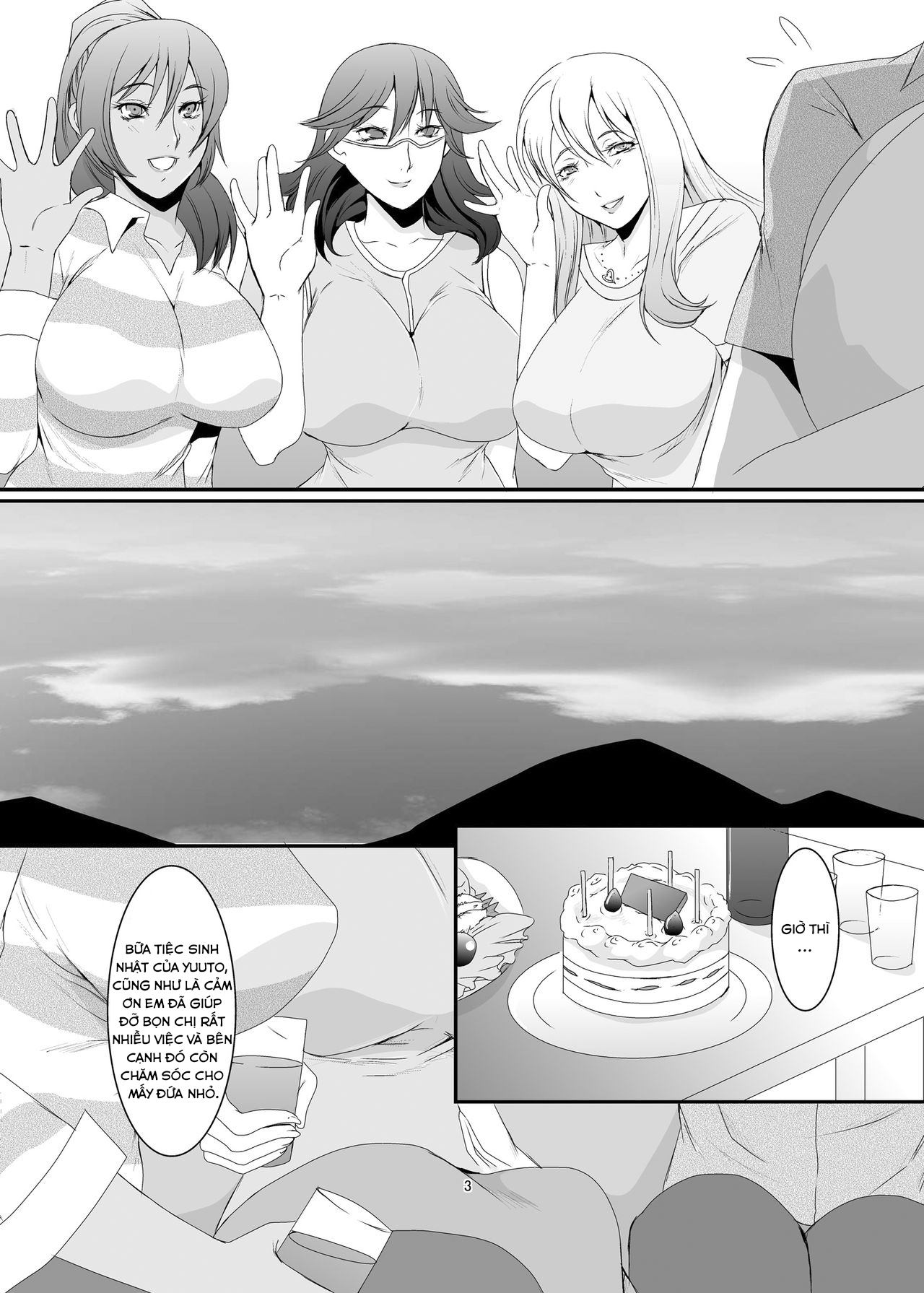 Đọc truyện hentai Oku-sama wa Moto Yariman Chap 1