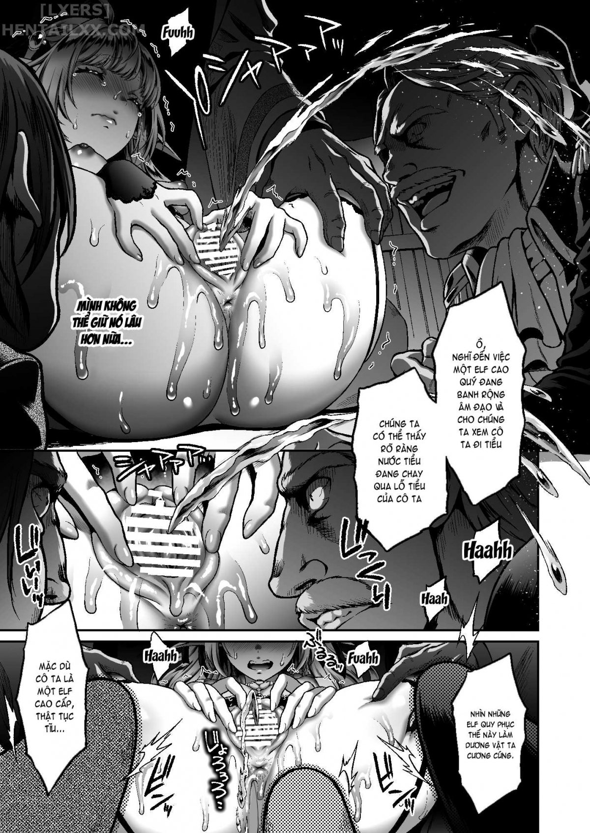Đọc truyện hentai Tasogare No Shou Elf Chap 6