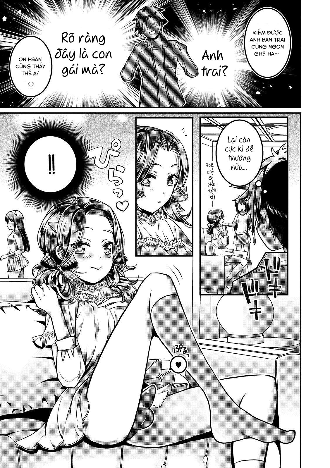 Đọc truyện hentai Kanojo no Onii-chan ga Koakuma Yuuwaku Shitekimasu Oneshot
