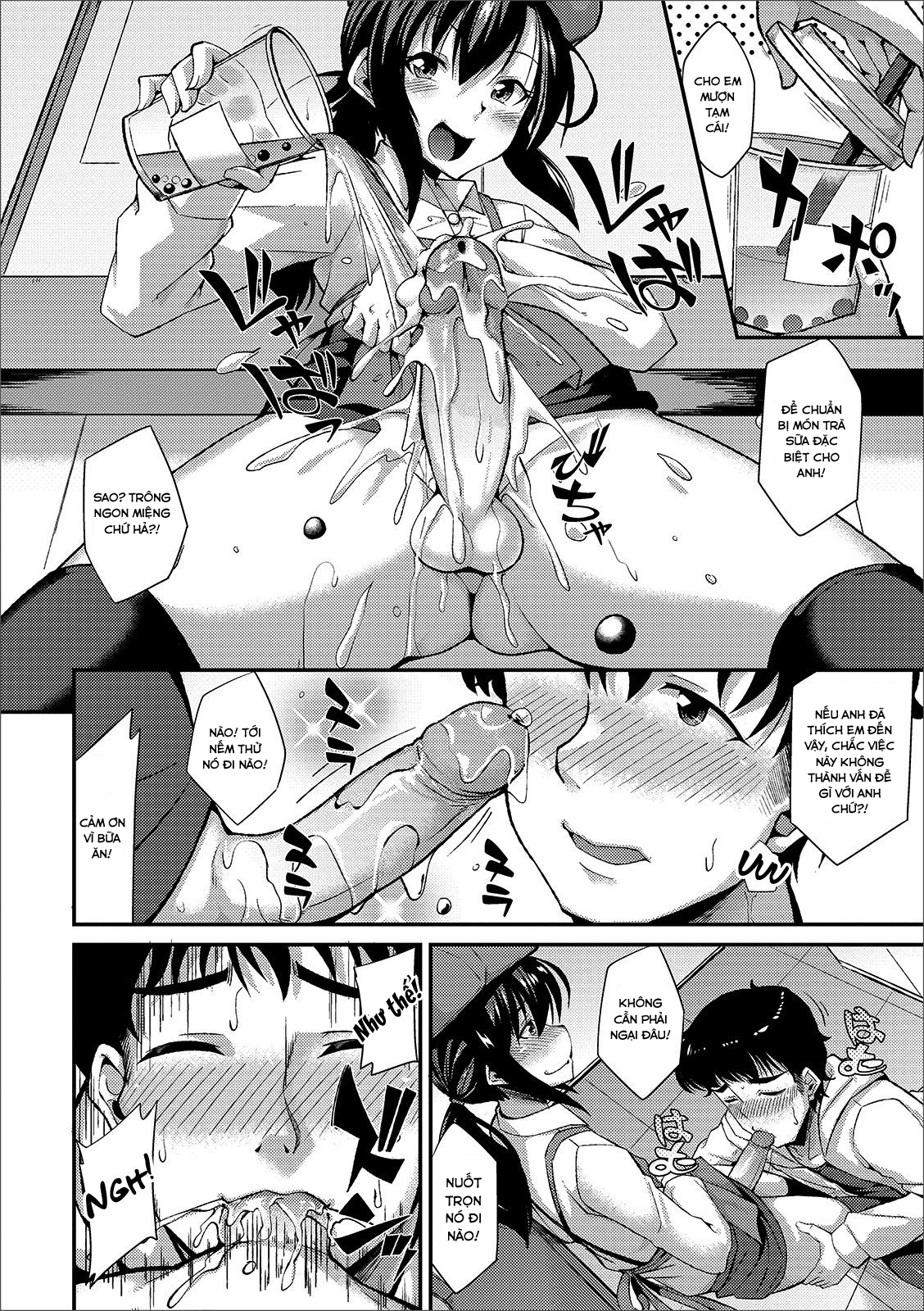 Đọc truyện hentai Quán trà sữa Tapioca Oneshot