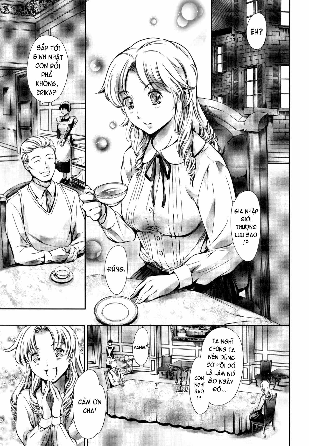 Đọc truyện hentai Houkago Dorei Club +1 Chap 7