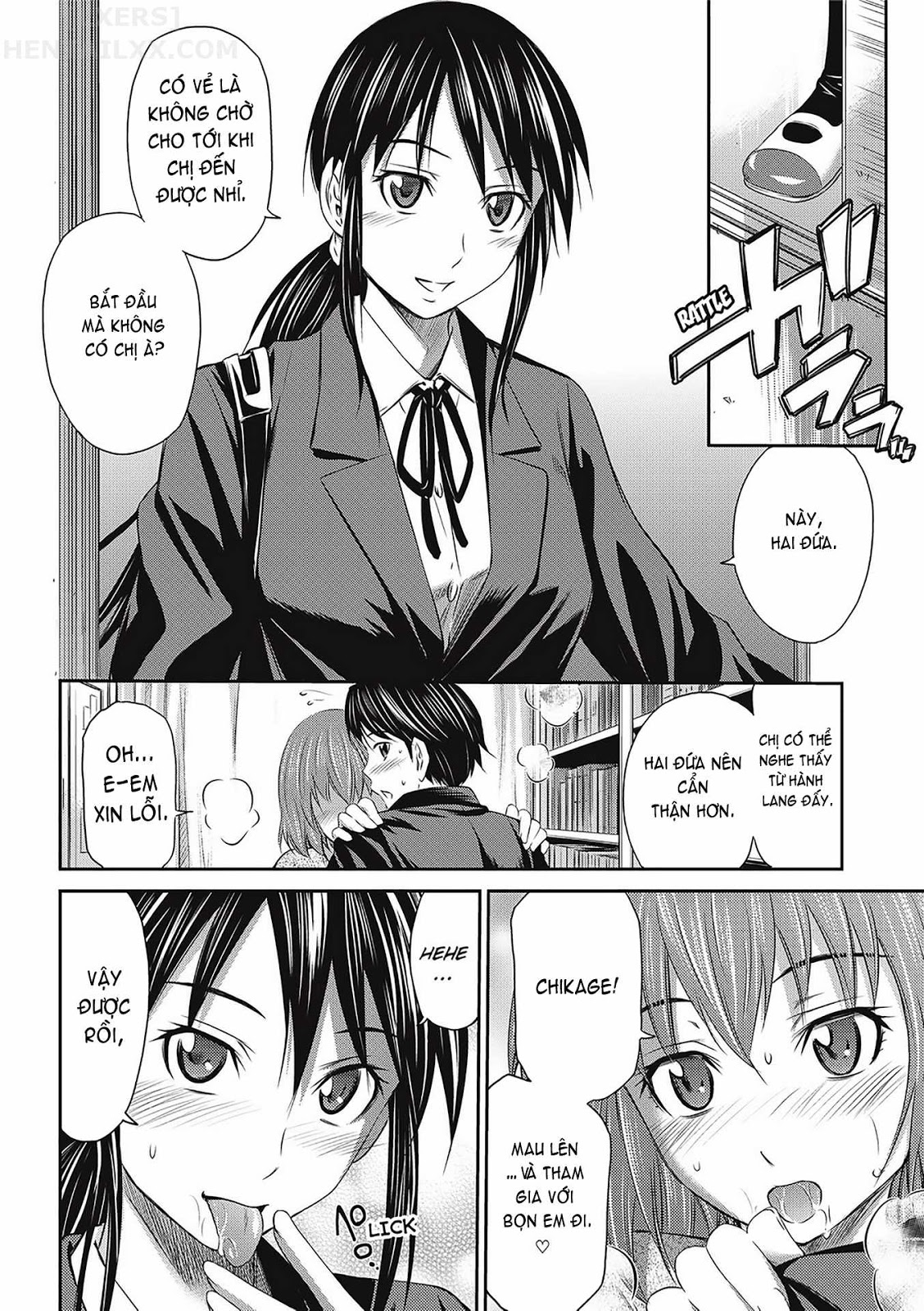 Đọc truyện hentai Peachy Triangle Chap 4