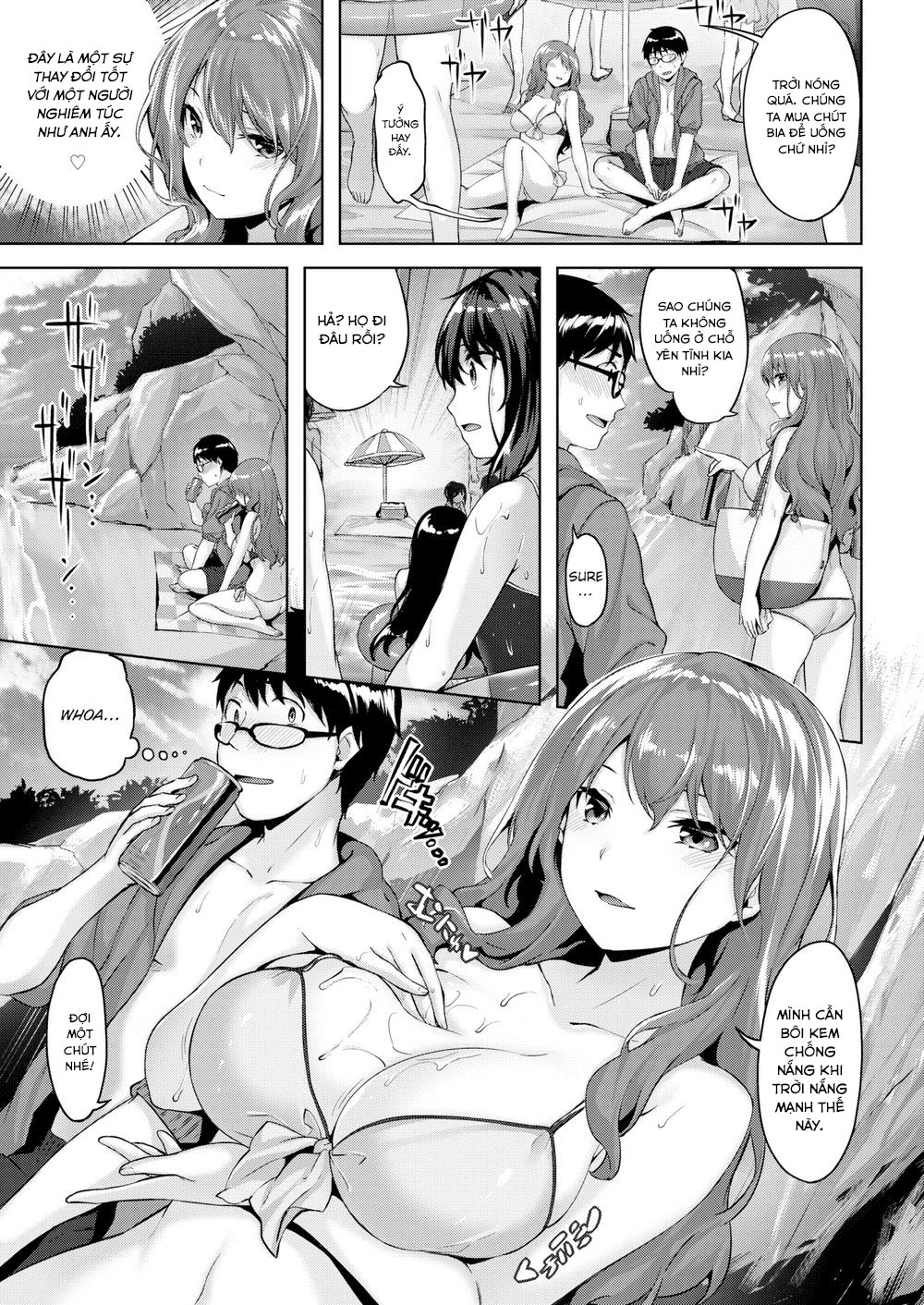 Đọc truyện hentai Bãi Biển Tình Yêu - Oneshot không che