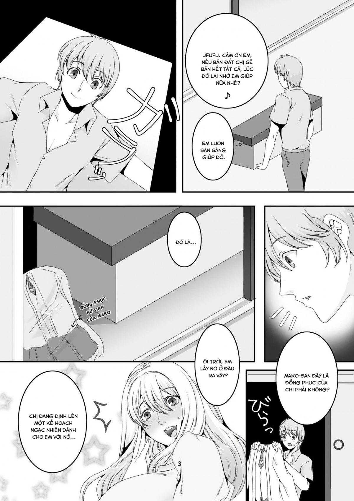Đọc truyện hentai Oku-sama wa Moto Yariman Chap 4