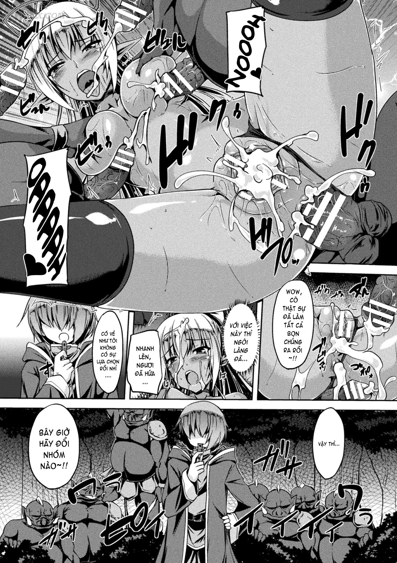 Đọc truyện hentai Gang-Raped Dark Elf Oneshot