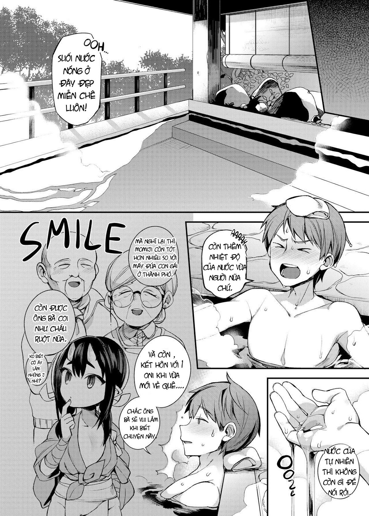 Đọc truyện hentai Hitonarazaru Oyomesama (Trọn bộ) Chap 3: Mating with Oni Mother