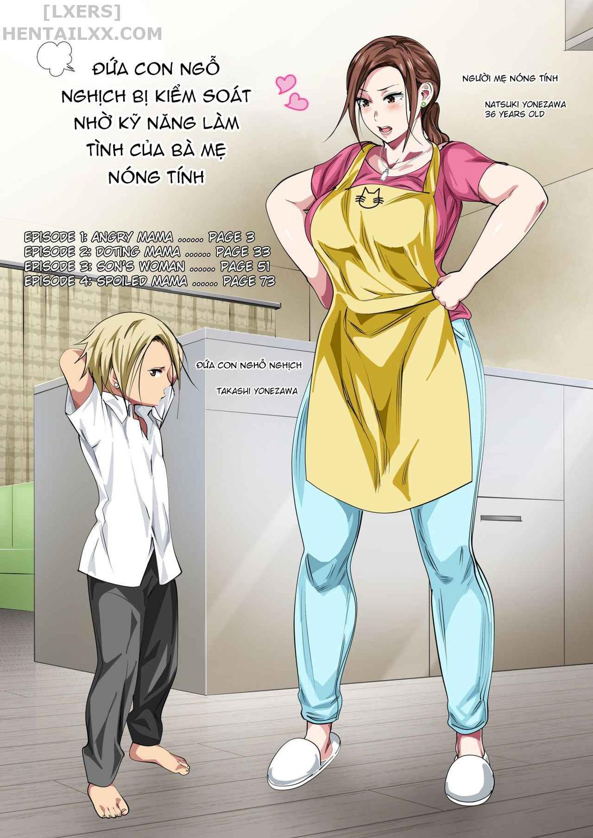Đọc truyện hentai Rehabilitation of Delinquent Son by Short-tempered Mother’s Sweet Lovemaking Chap 1