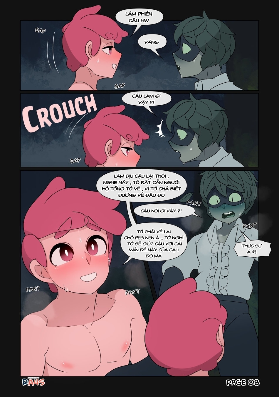 Đọc truyện hentai Night In The Fox Woods Oneshot